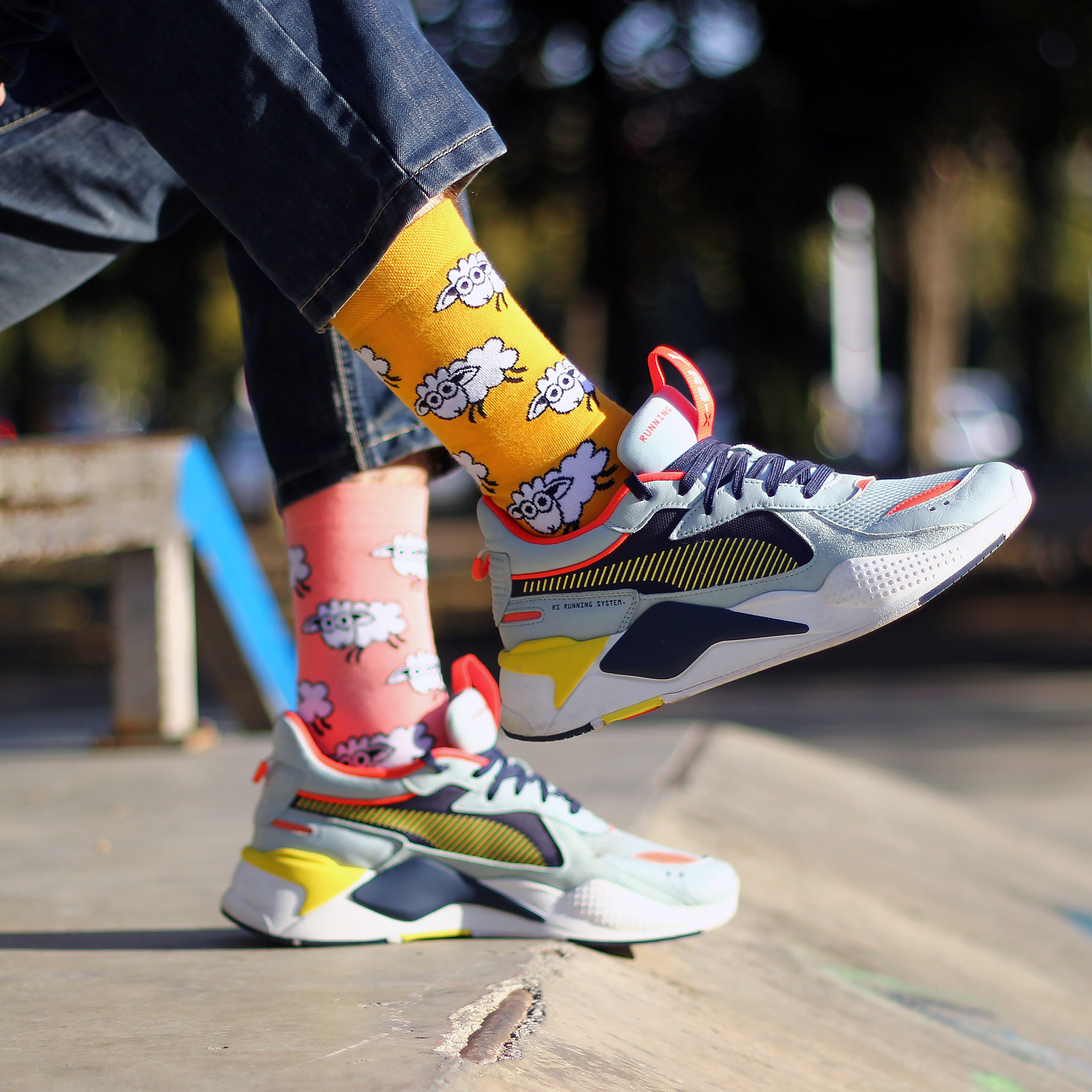 AlterSocks Freizeitsocken Lustige Socken Schaf Socken günstig online kaufen