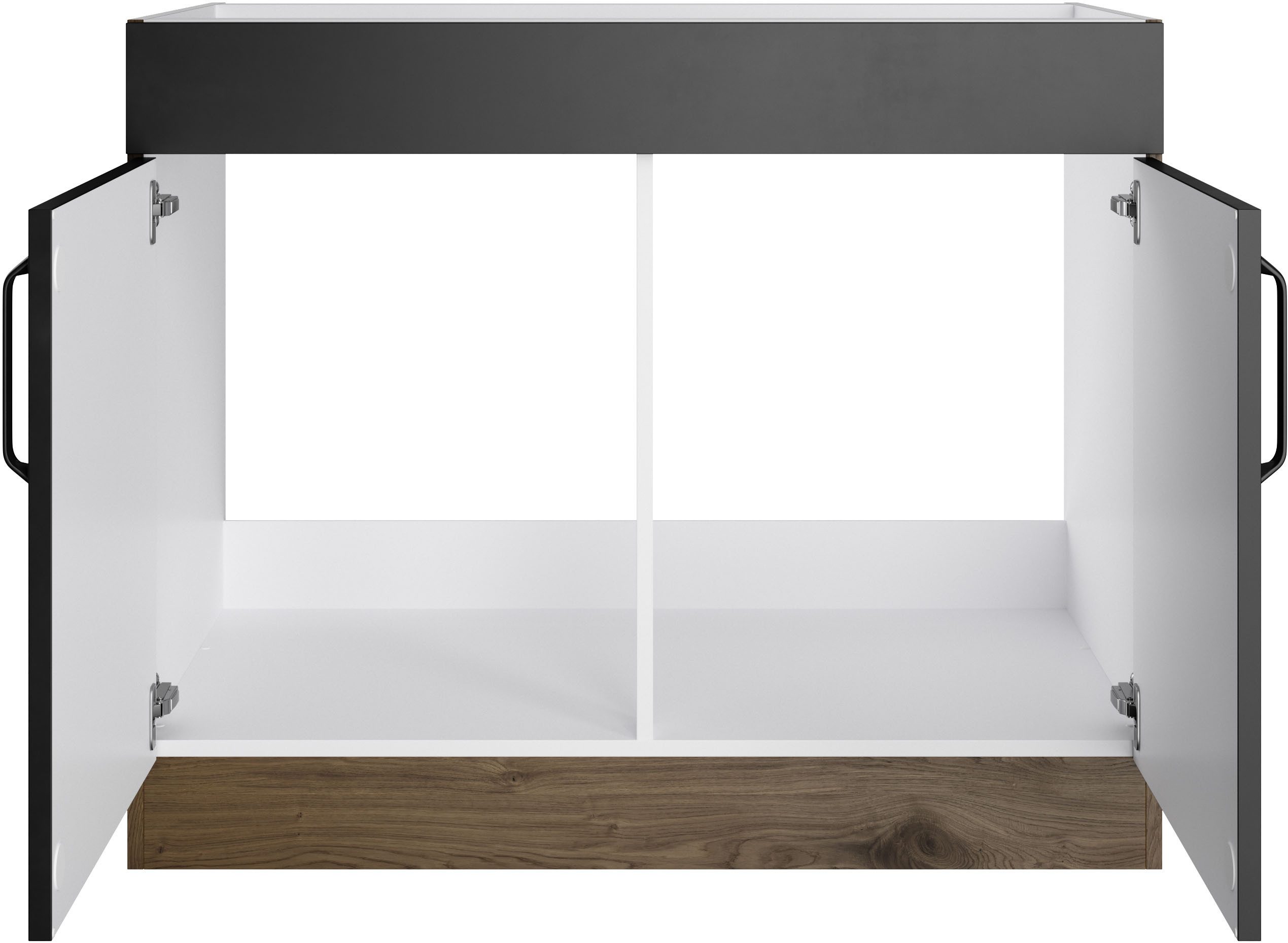 wiho Küchen Spülenschrank Elba Breite 100 cm