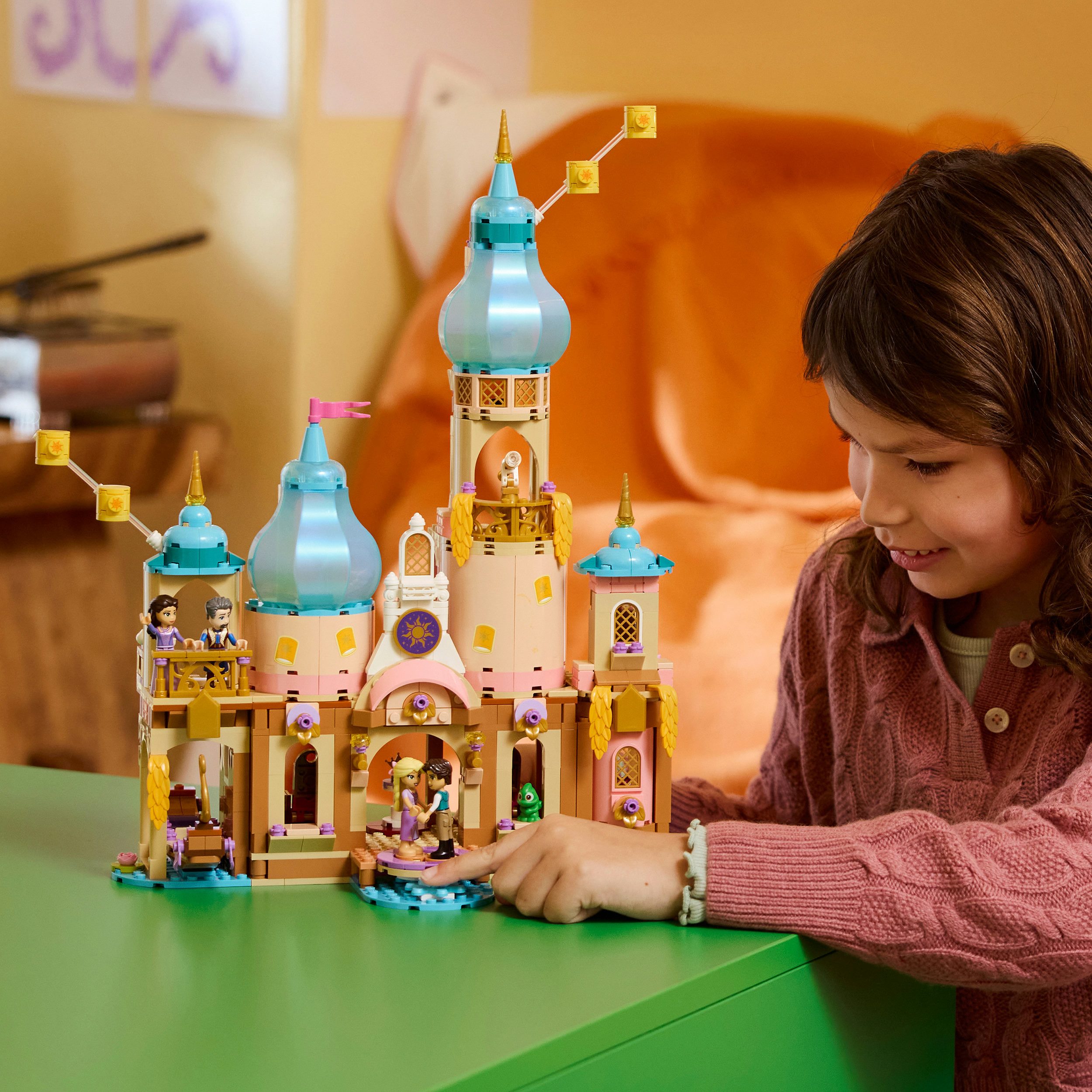 LEGO® Rapunzels Schloss (43297), LEGO Disney Princess Konstruktionsspielsteine, (676 St), Made in Europe