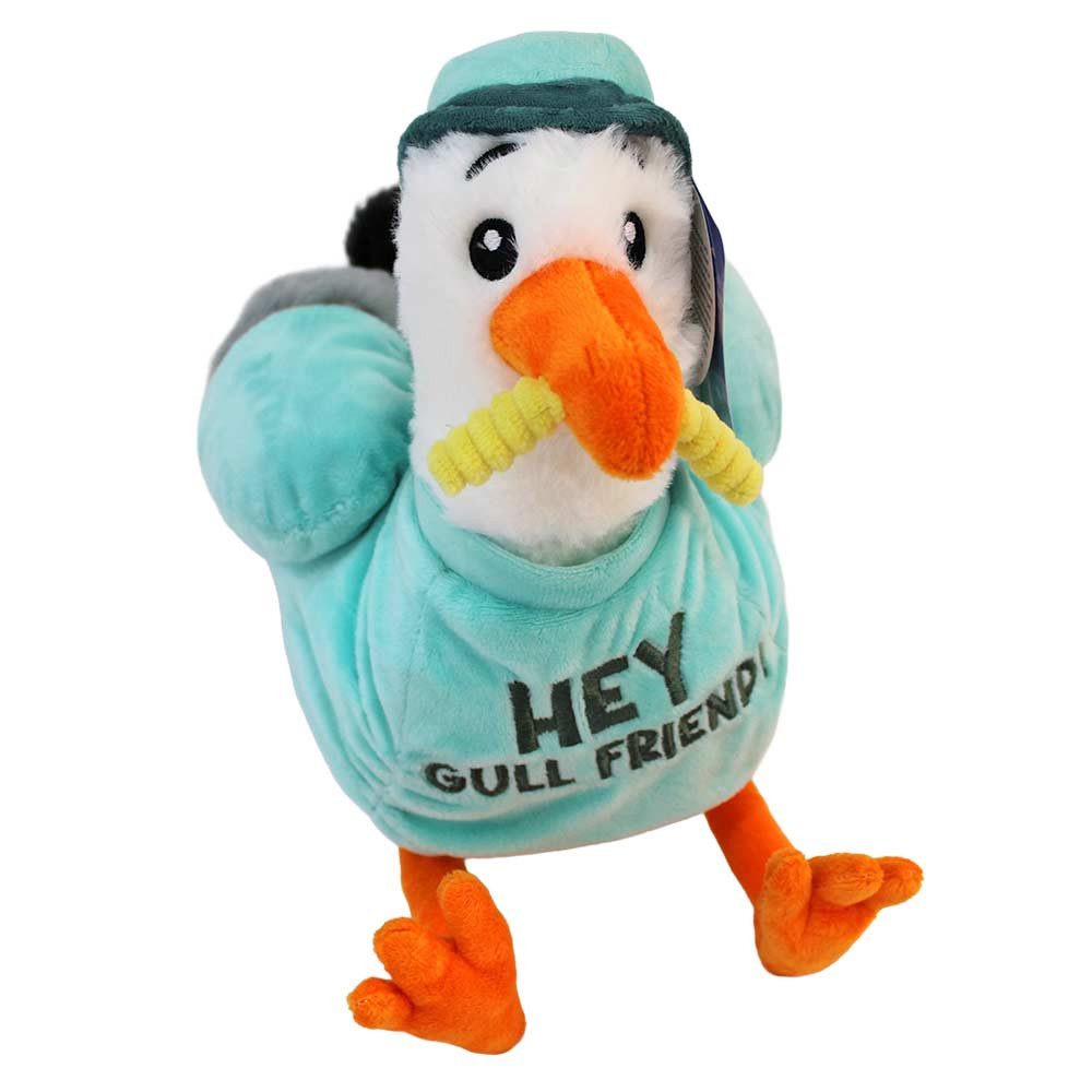 PMS Kuscheltier Kuscheltier Möwe mit Shirt und Mütze - ca. 26 cm (1-St)
