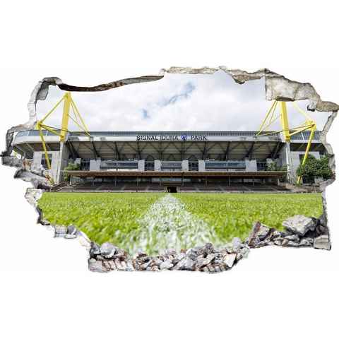Wall-Art Wandtattoo Borussia Dortmund BVB Signal Iduna, selbstklebend, entfernbar