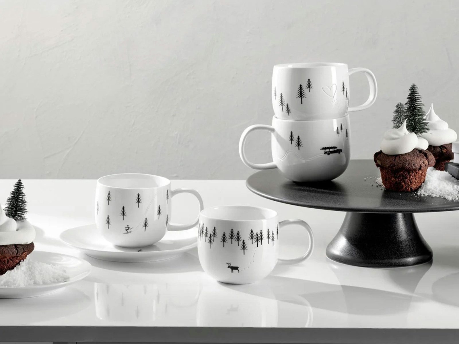 ASA SELECTION Becher joy Henkelbecher north pole 0,4l, new bone china