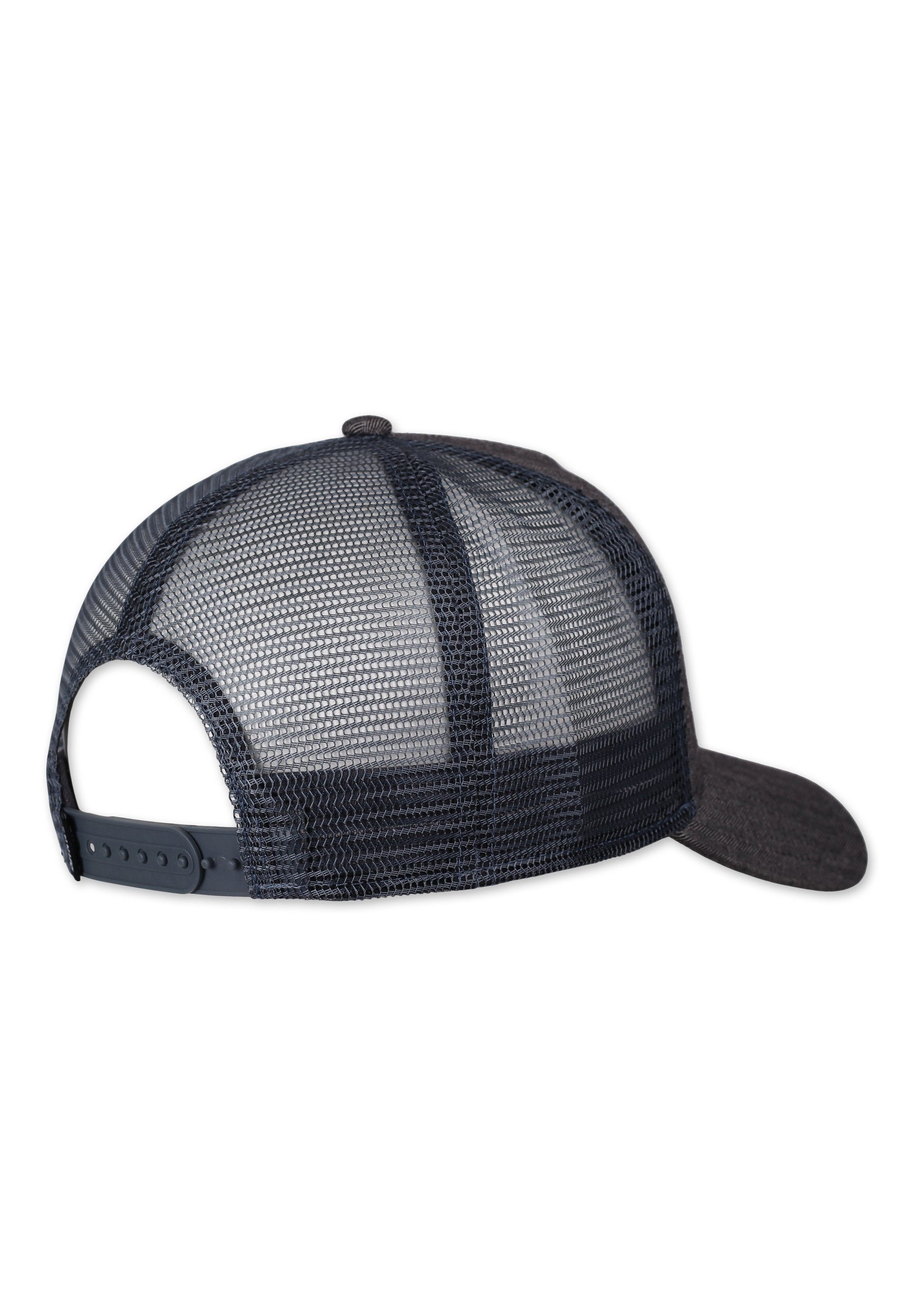 grau Cap Trucker Grey - Fine HFT Djinns Herringbone Cap