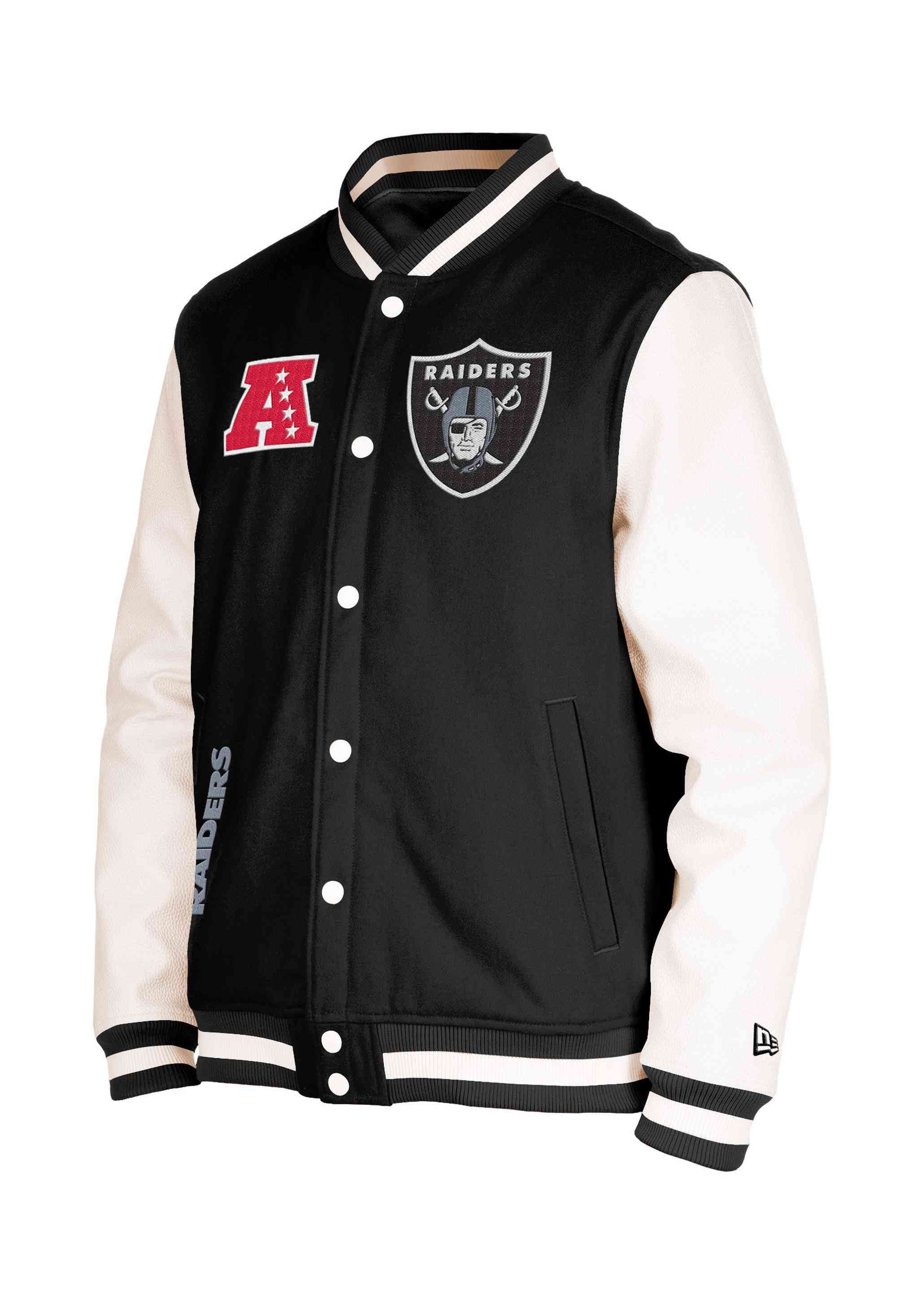 New Era Collegejacke NFL Las Vegas Raiders 2023 Sideline