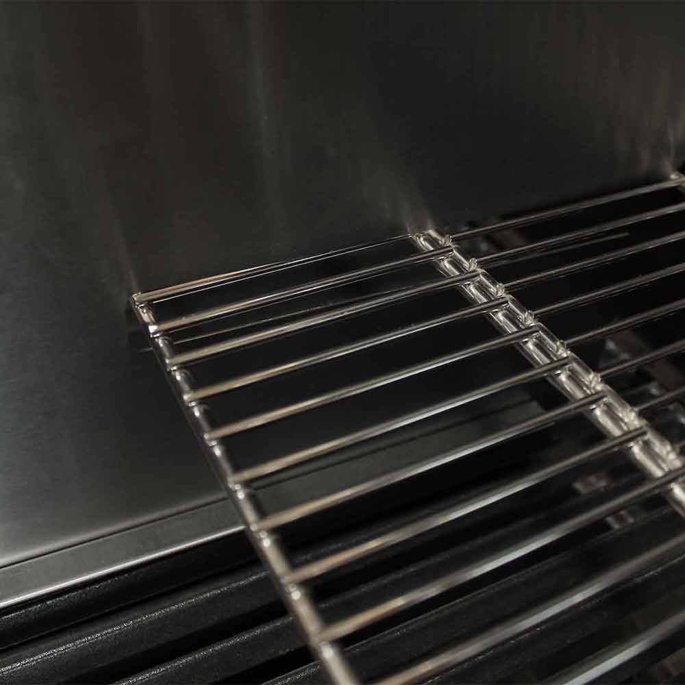 Für Trenner S-Serie, vorne mit SANTOS PROREGAL® Grillbesteck-Set Santos S-Serie Grillzonen für Gassgrills Zündbrücke