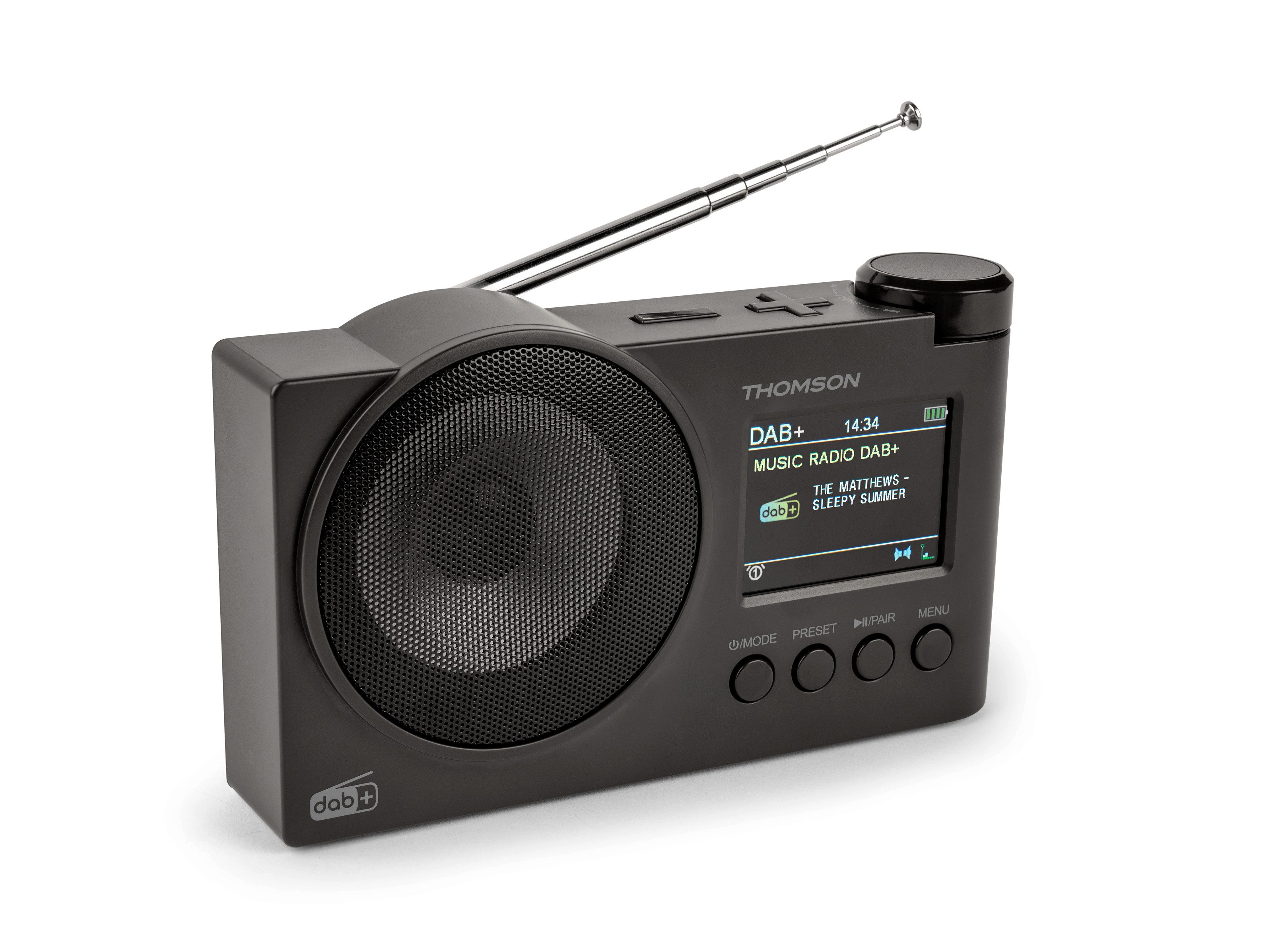 Thomson Radiowecker Thomson Radio RT400DABBTBK