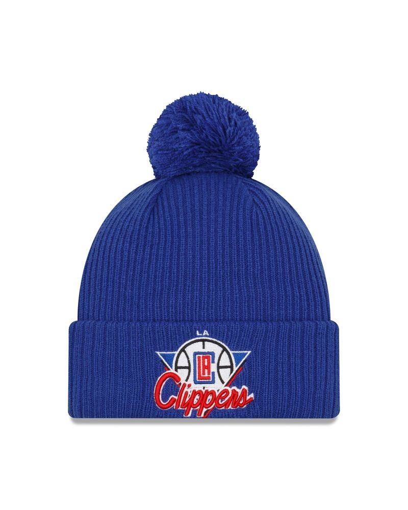 OFF CLIPPERS New Knit Era Official Wintermütze LOS NBA 2021 TIP Era ANGELES New Strickmütze