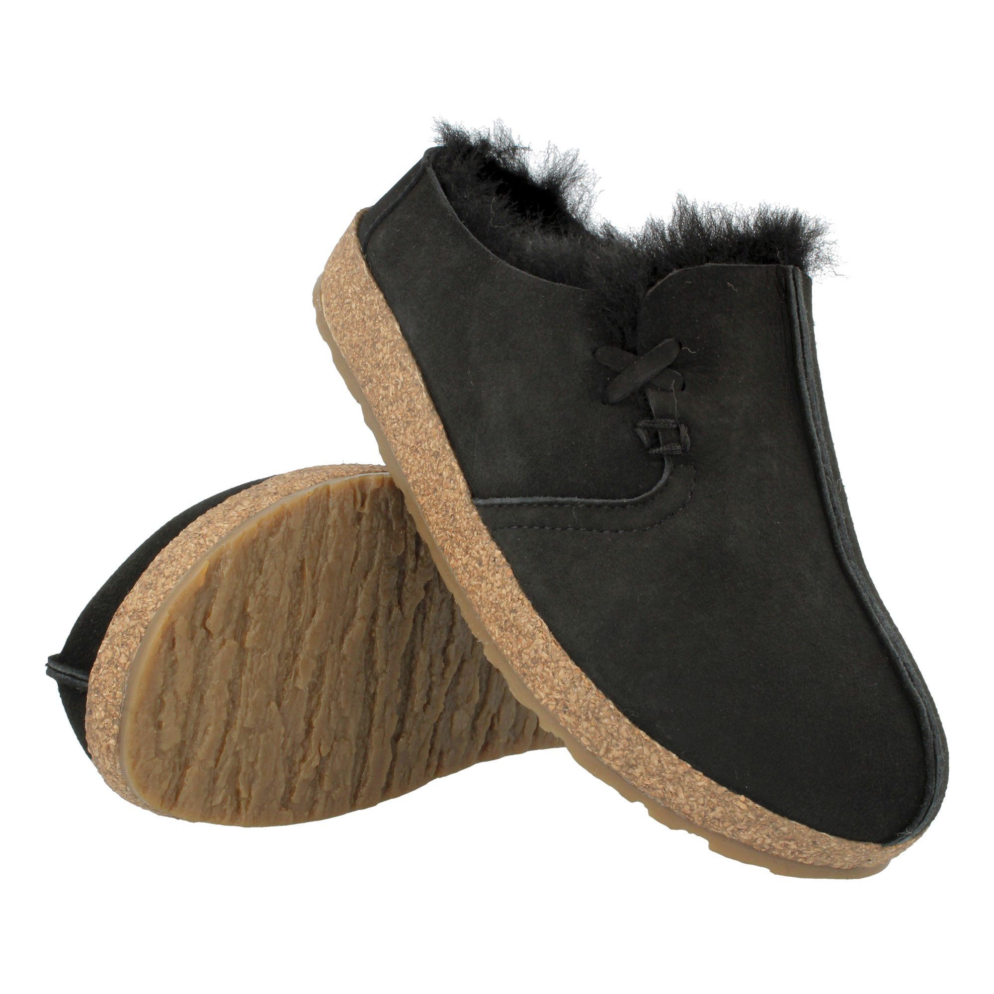 Haflinger Haflinger Saskatchewan Lammfell Leder Hausschuhe Unisex Hausschuh – Bild 2 von 2