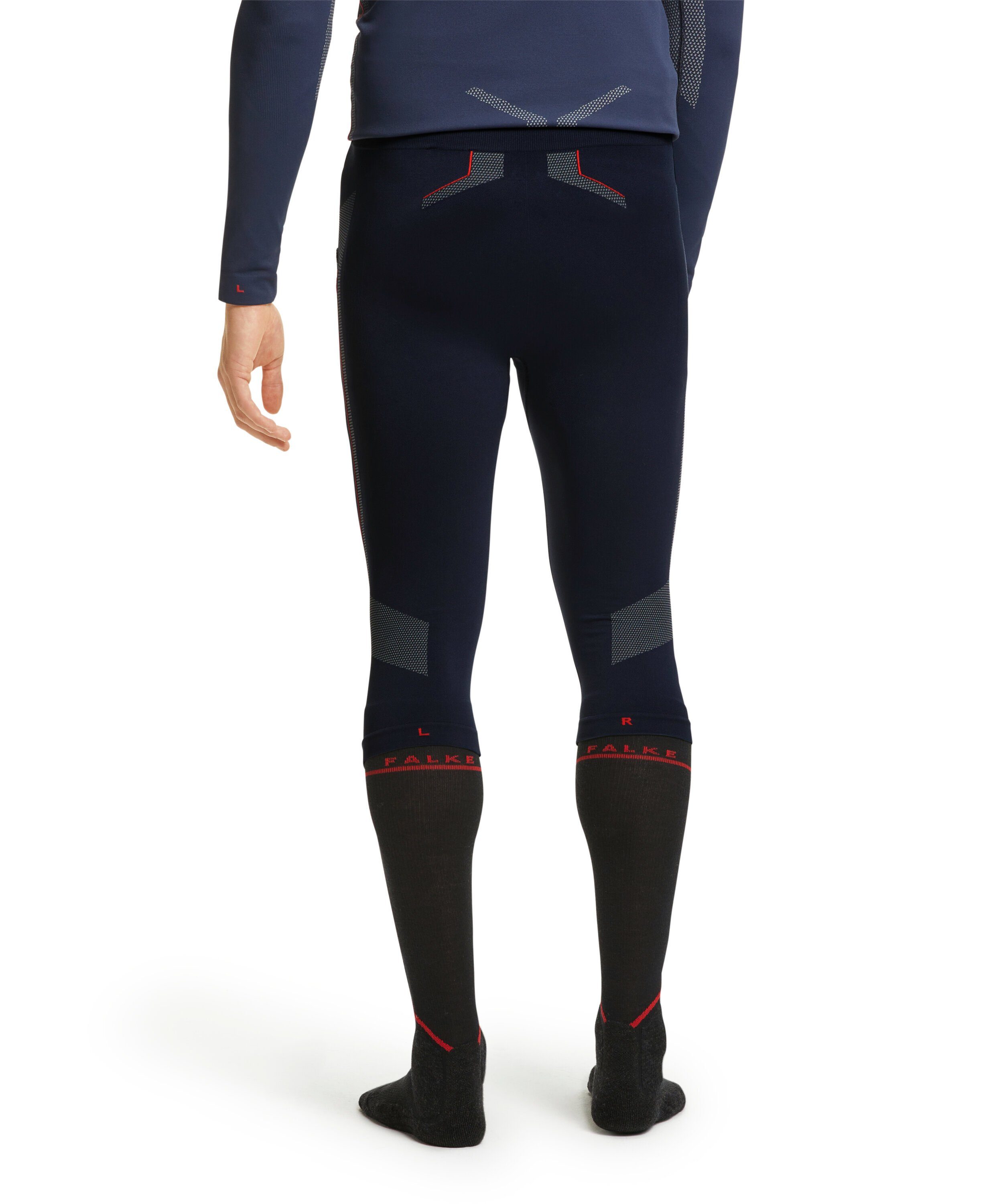 (6116) blue Maximum space Warm FALKE (1-St) mit Rücktrocknung schneller Thermounterhose