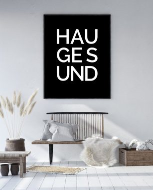 NORDIC WORDS Poster Stadt HAUGESUND