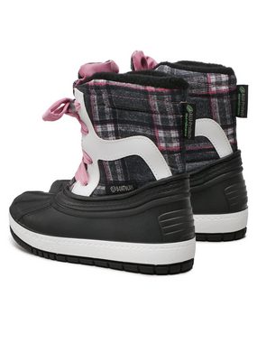 Boatilus Schneeschuhe Youth Skaty Lace NS07 VAR.08ZV Plaid Grey/Pink Schnürschuh