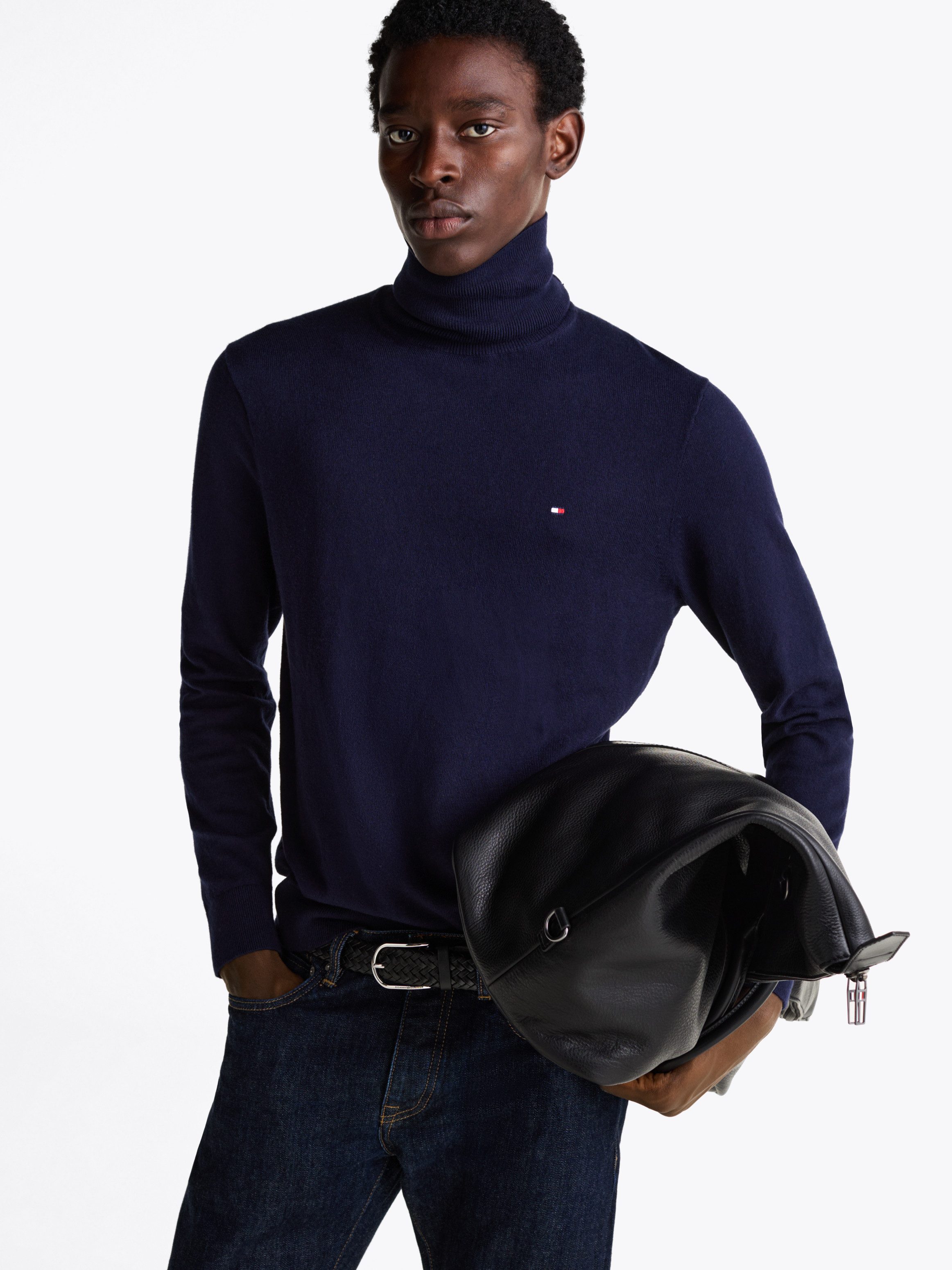 Rollkragenpullover PIMA ORG CTN CASHMERE ROLL NECK
