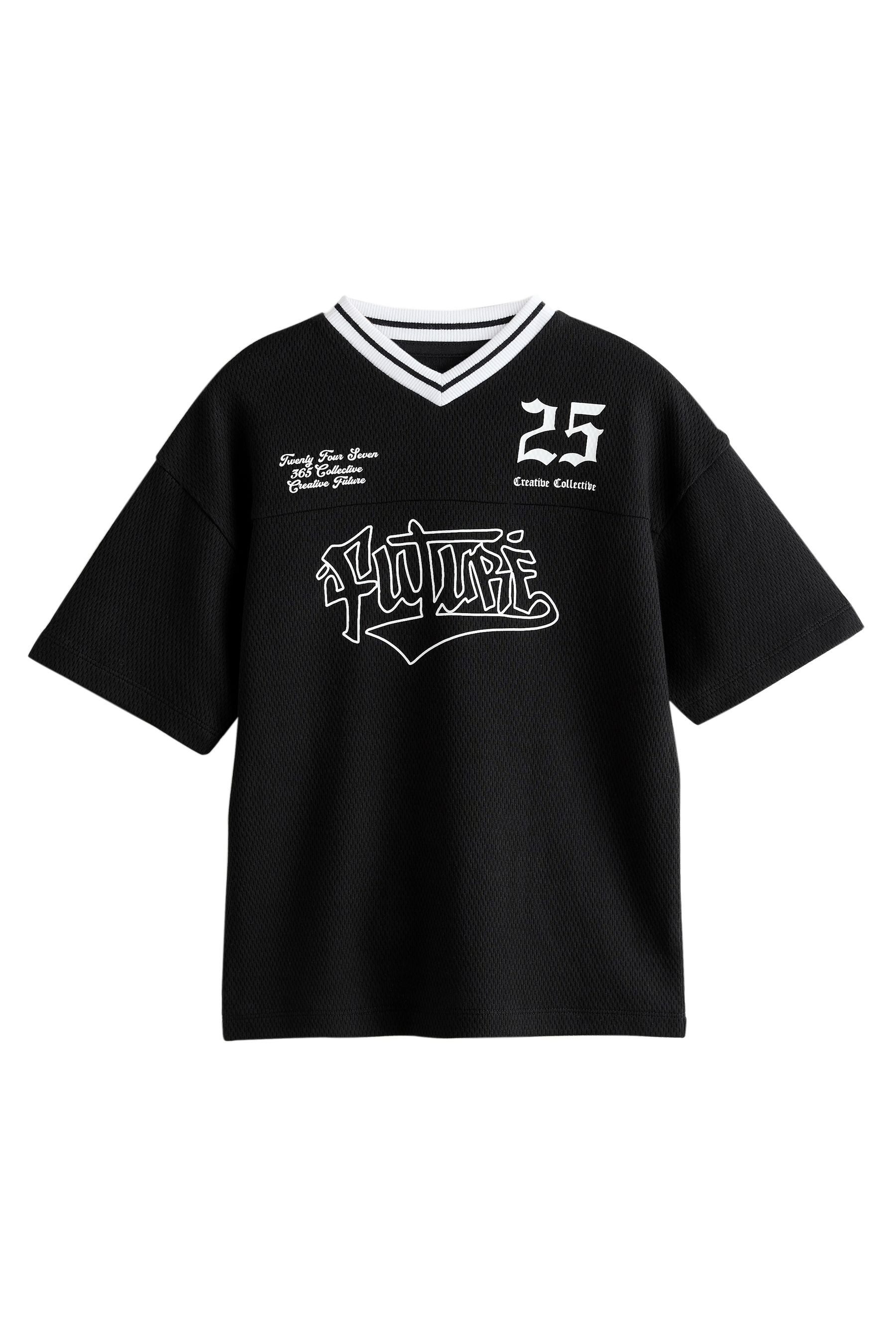 Next T-Shirt Varsity Kurzarm-T-Shirt (1-tlg)