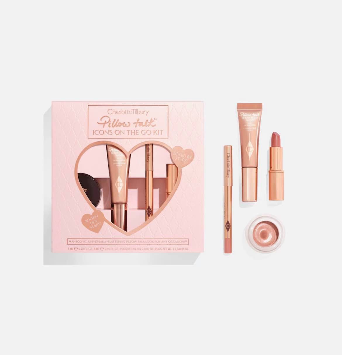 Gesichtspflege Charlotte Tilbury Pillow Talk Icons on the Go Kit