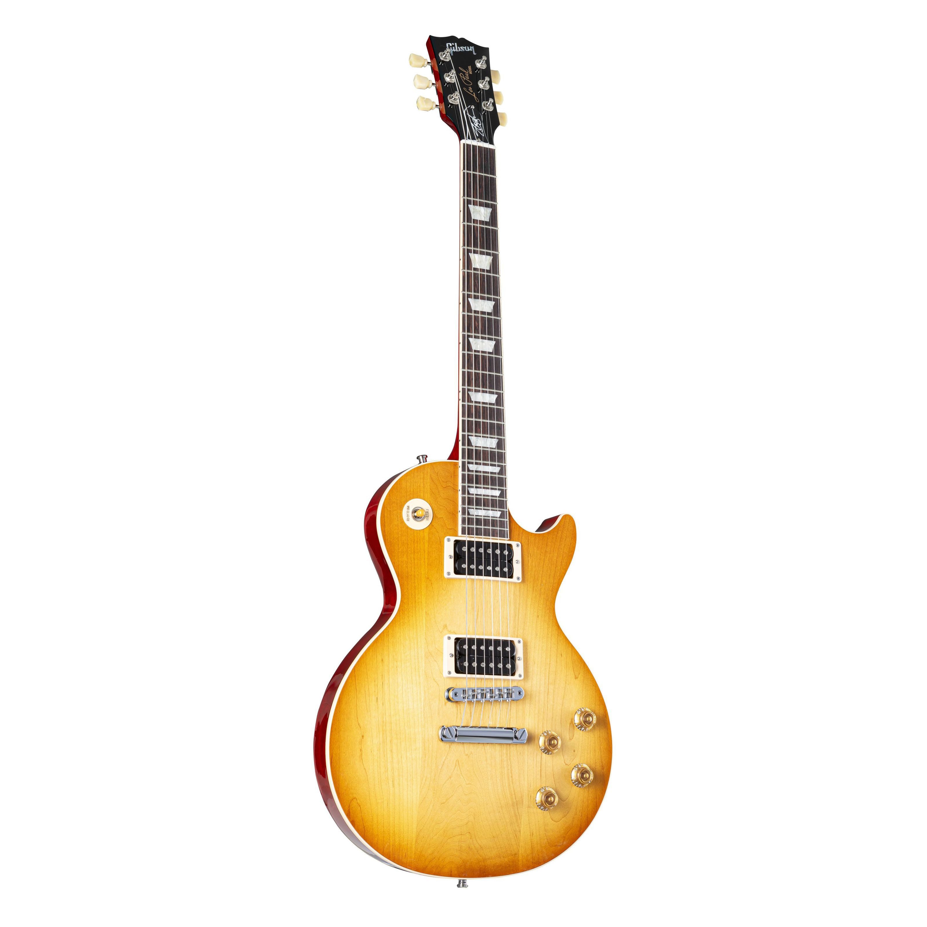 Gibson E-Gitarre, E-Gitarren, Single Cut Modelle, Slash "Jessica" Les Paul Honey Burst / Red Back - Single Cut