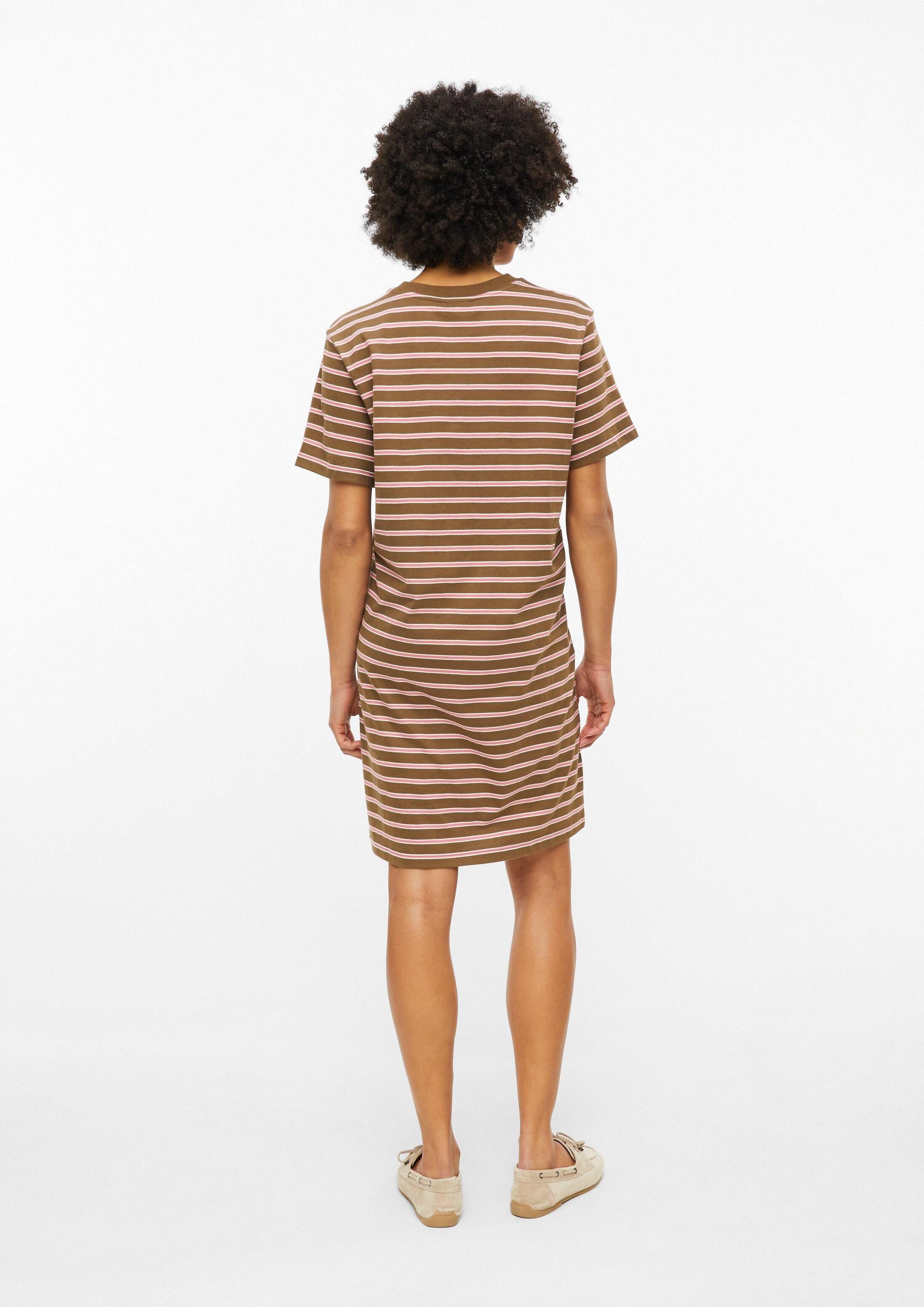 s.Oliver Minikleid Kleid Kurzes Jersey-Kleid mit Streifen