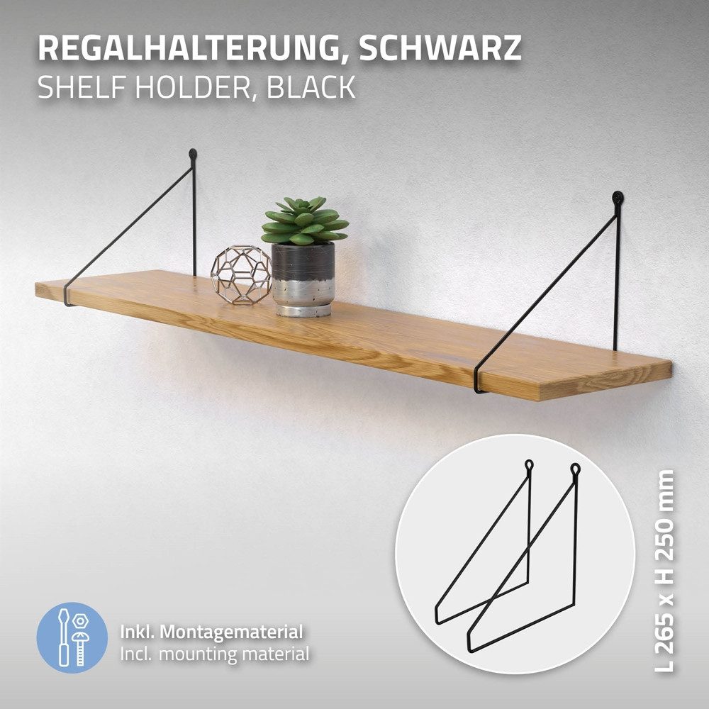ML-DESIGN Wandregalhalter Regalhalterung Winkel Halterung für günstig online kaufen
