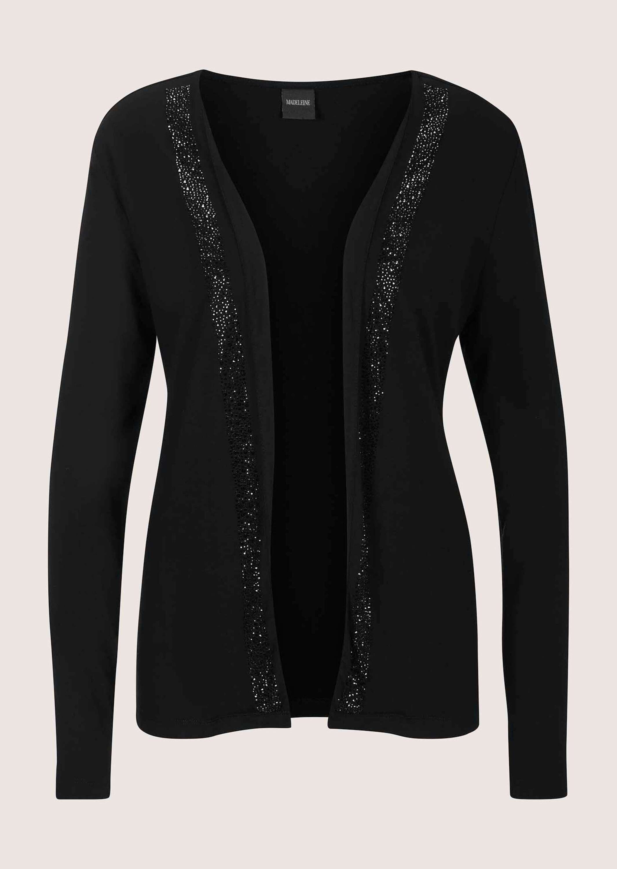 Langarmshirt Offene, leichte Jacke in weiter Form