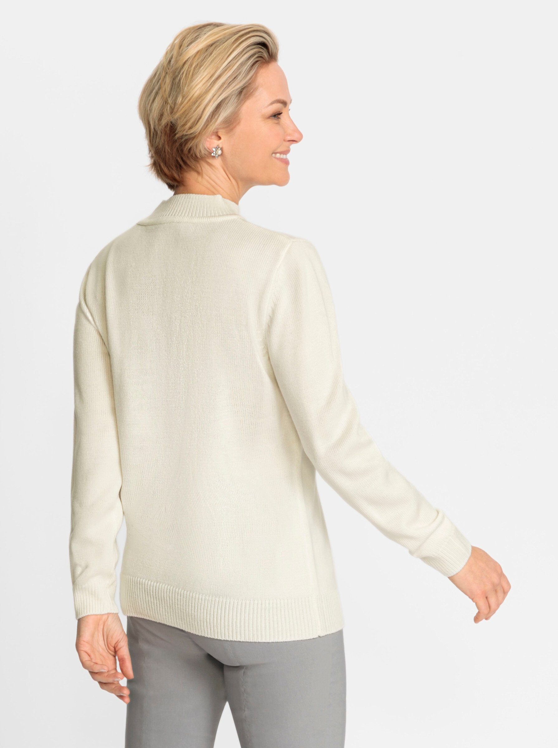 Witt Strickpullover Stehkragenpullover . günstig online kaufen
