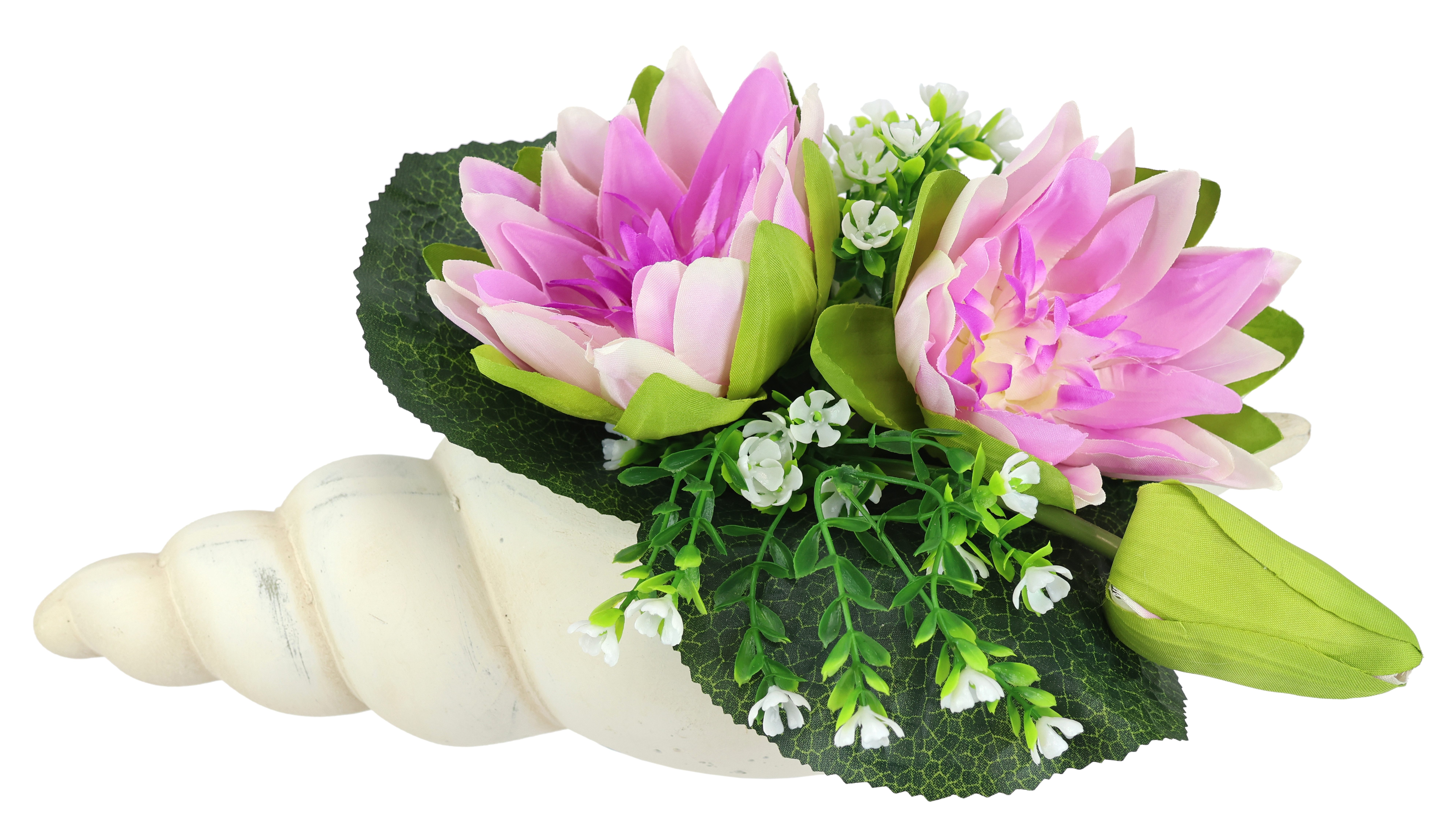 Kunstblume Lotus in Muschel-Topf, I.GE.A., Höhe günstig online kaufen