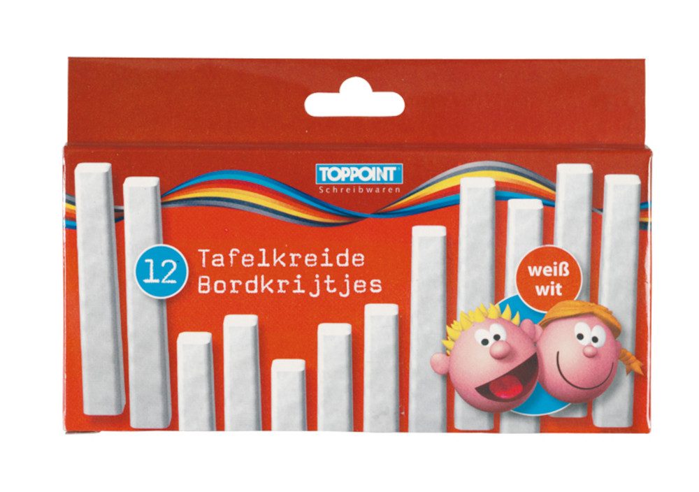 Stylex Schreibwaren Malkreide 12er Malkreide Крейда Крейда weiß