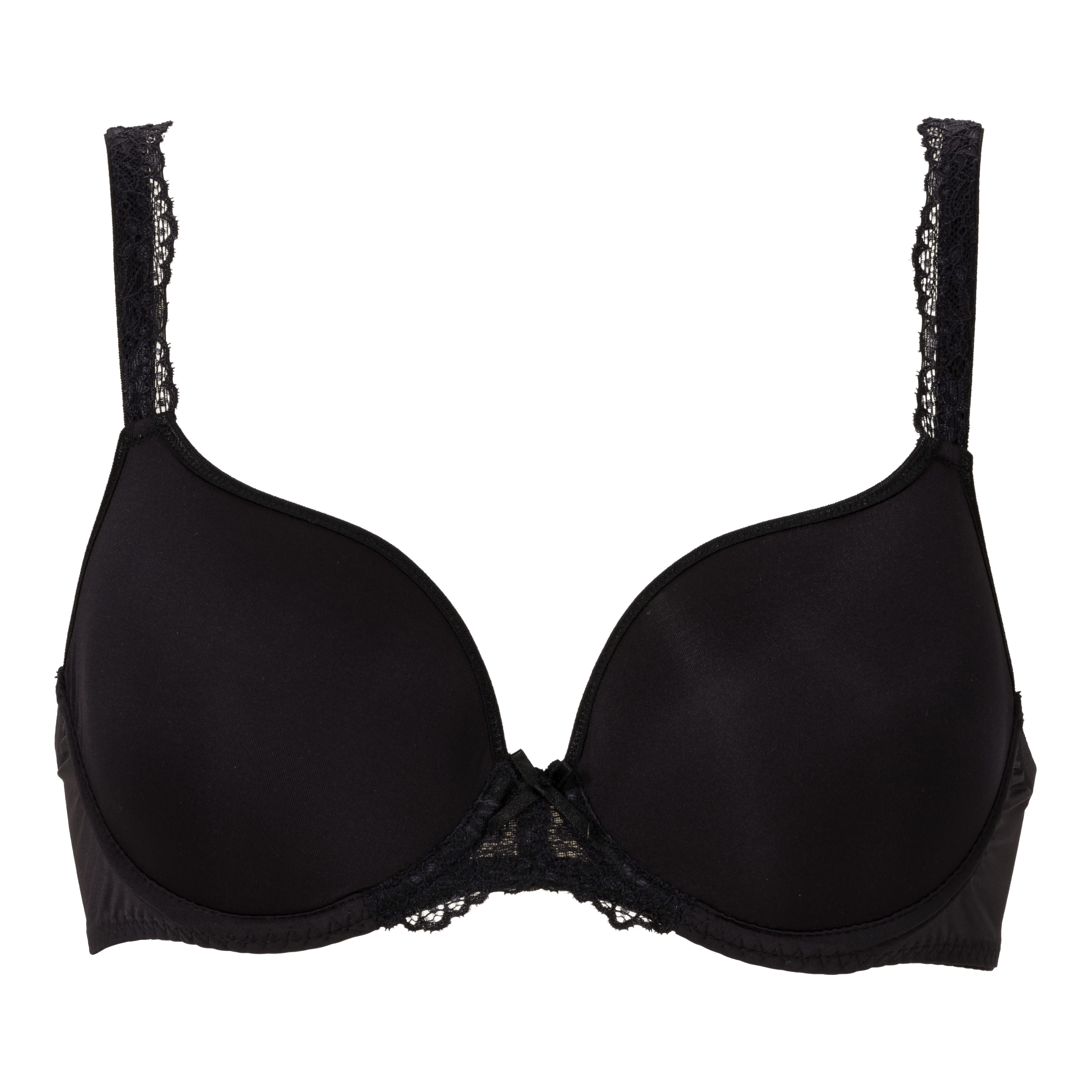 T-Shirt-BH LingaDore Daily Lace T-Shirt BH schwarz
