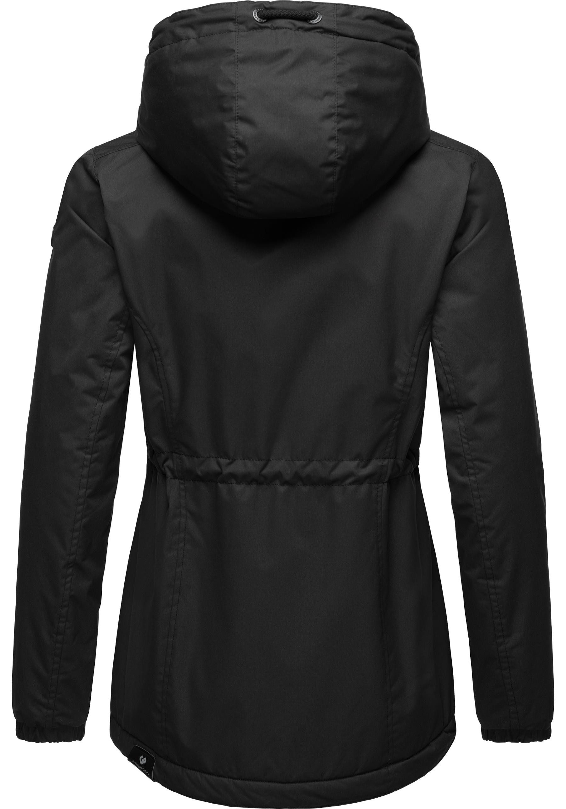 Ragwear Winterjacke Dankka Warm Wasserdichte weiche Damen Jacke für den Winter