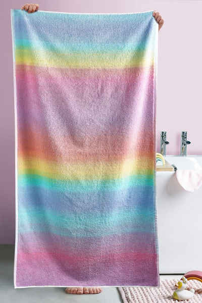 Next Handtuch Handtuch mit Streifen und Farbverlauf, (1-St)