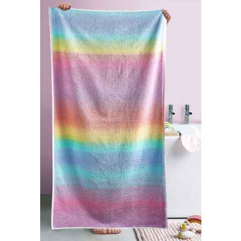 Next Handtuch Handtuch mit Streifen und Farbverlauf, (1-St)
