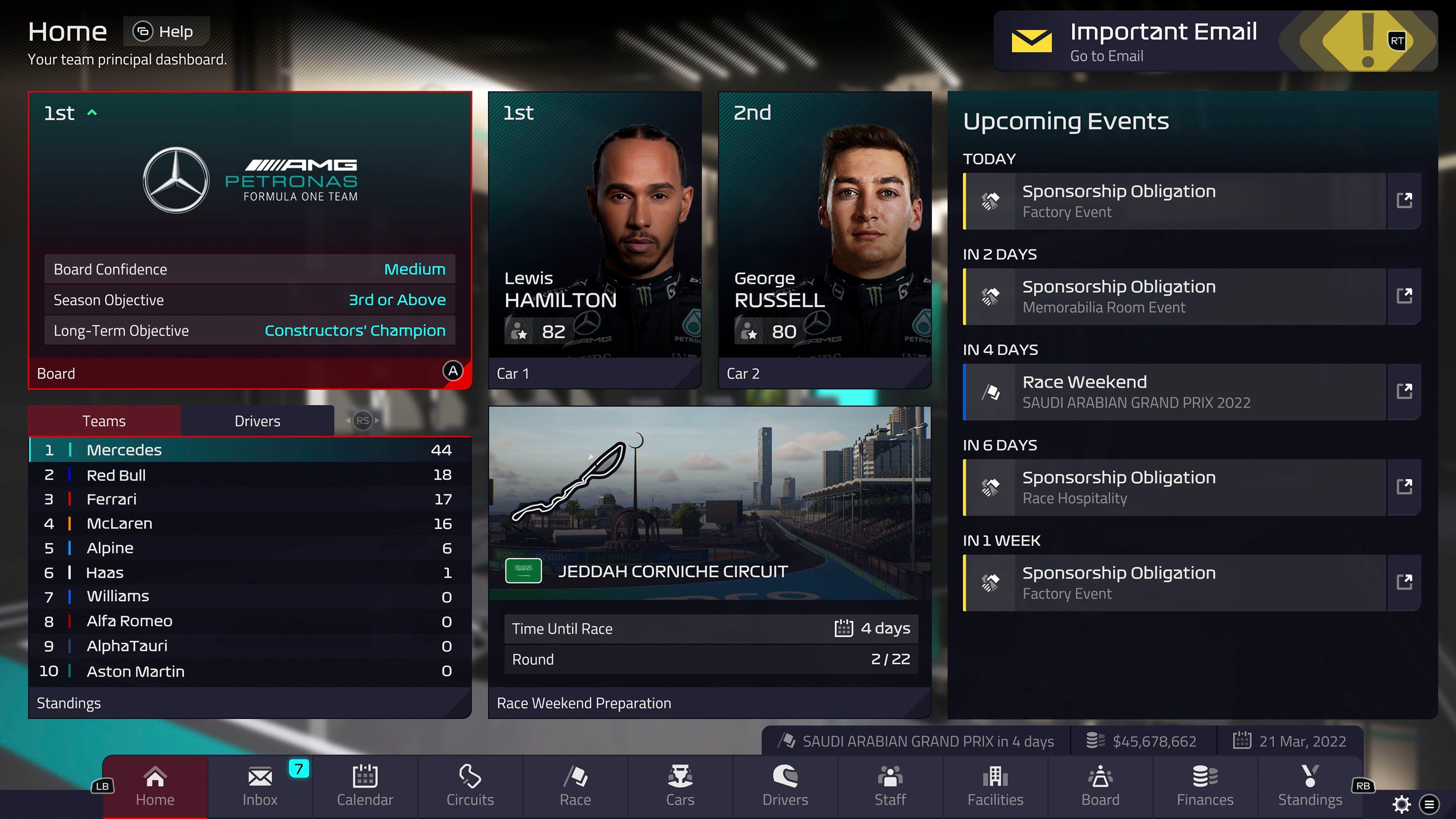 F1 Manager 2022 - [Xbox] Xbox Series X