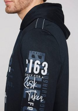 CAMP DAVID Kapuzensweatshirt mit Label Patch an der Kapuze