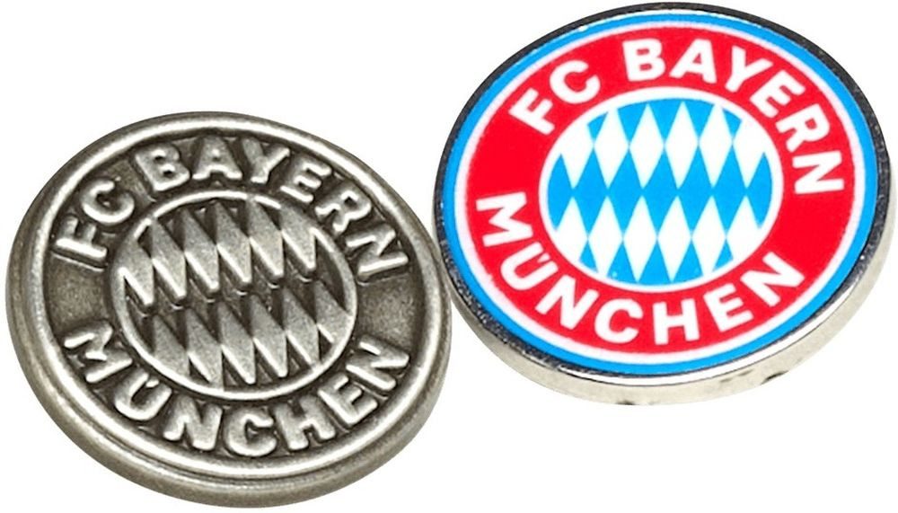FC Bayern München Anstecknadel Pin Logo 2er-Set