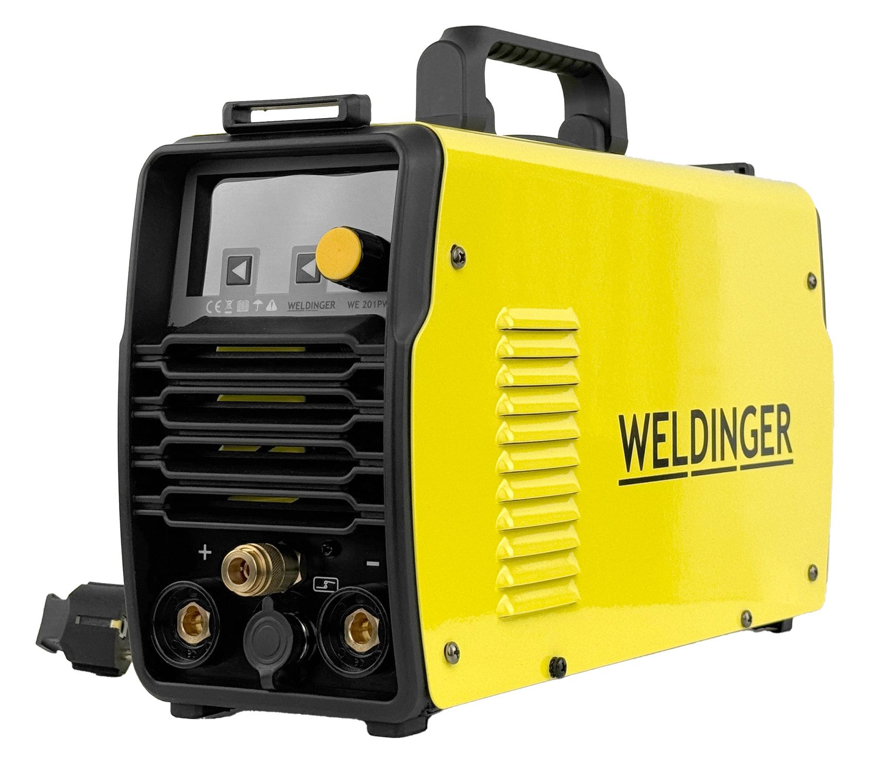 Thumbnail - WELDINGER Elektroschweißgerät WE 201PW plus DC HF Lift Puls 2T/4T MMA 200 A, VRD