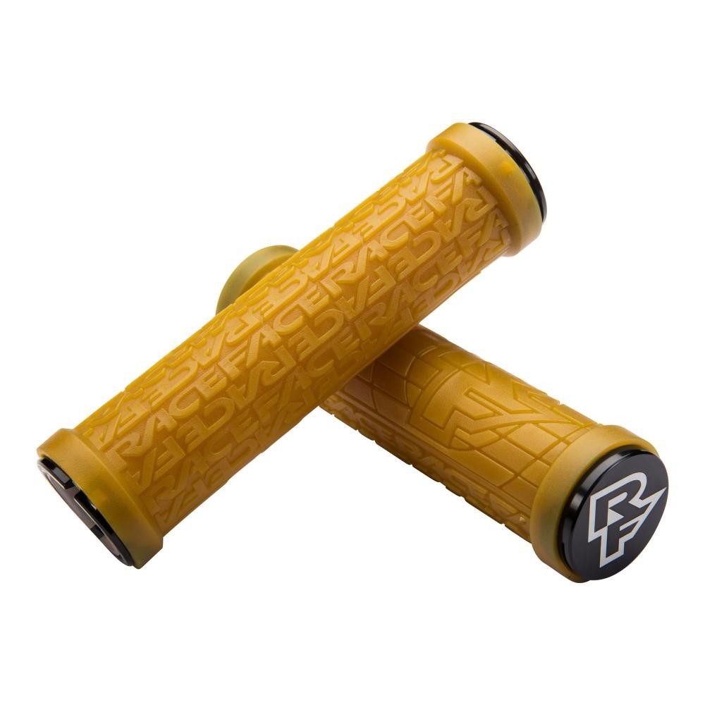 Race Face Fahrradlenkergriff Race Face Grippler Lock-On Griff, 33mm, gum braun - sicherer Halt und