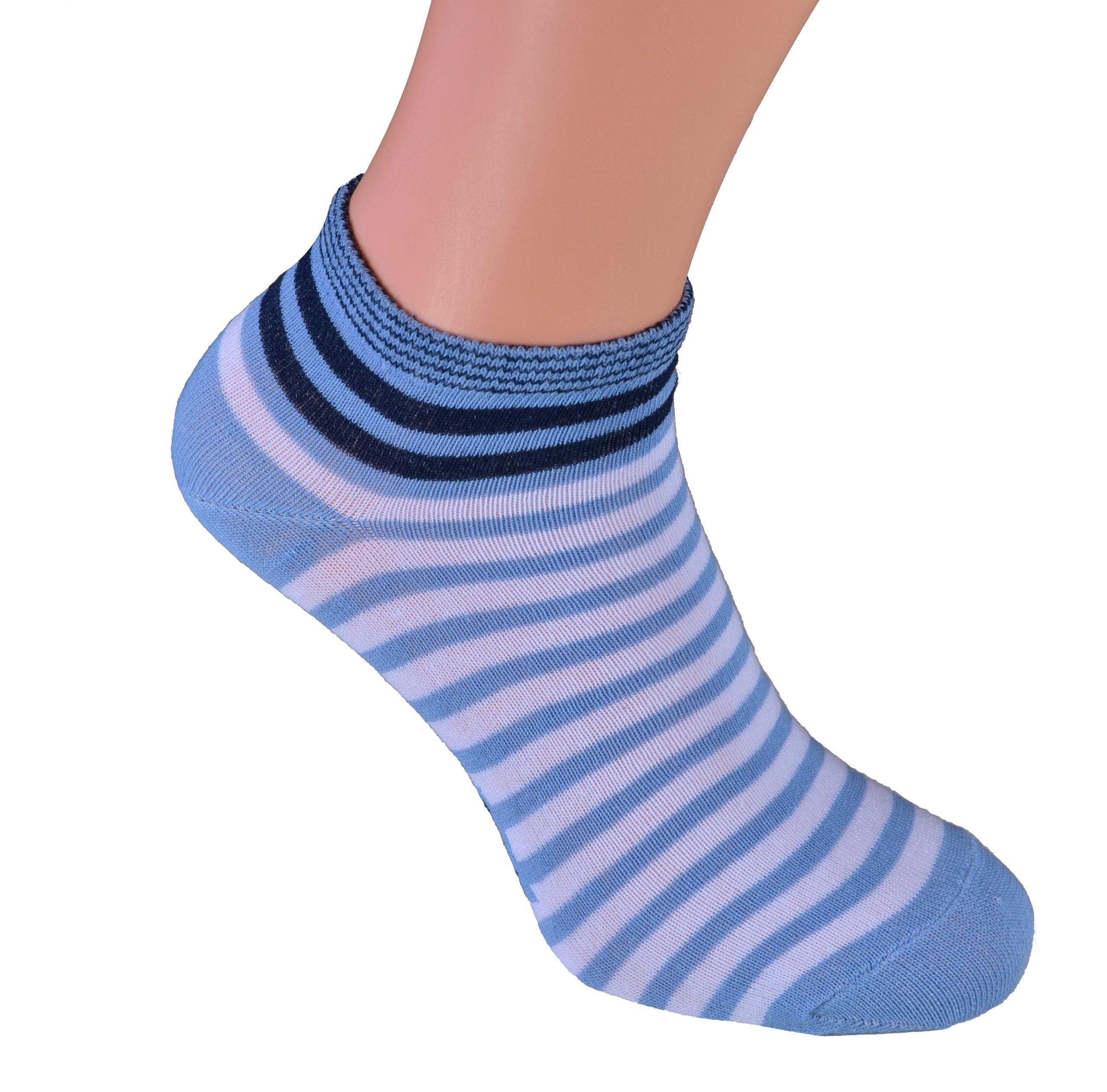 Cocain underwear Sneakersocken Damen Sneaker Socken bunte Füsslinge kurze halbe Söckchen 80 Baumwolle (8-Paar) verschiedene Modelle