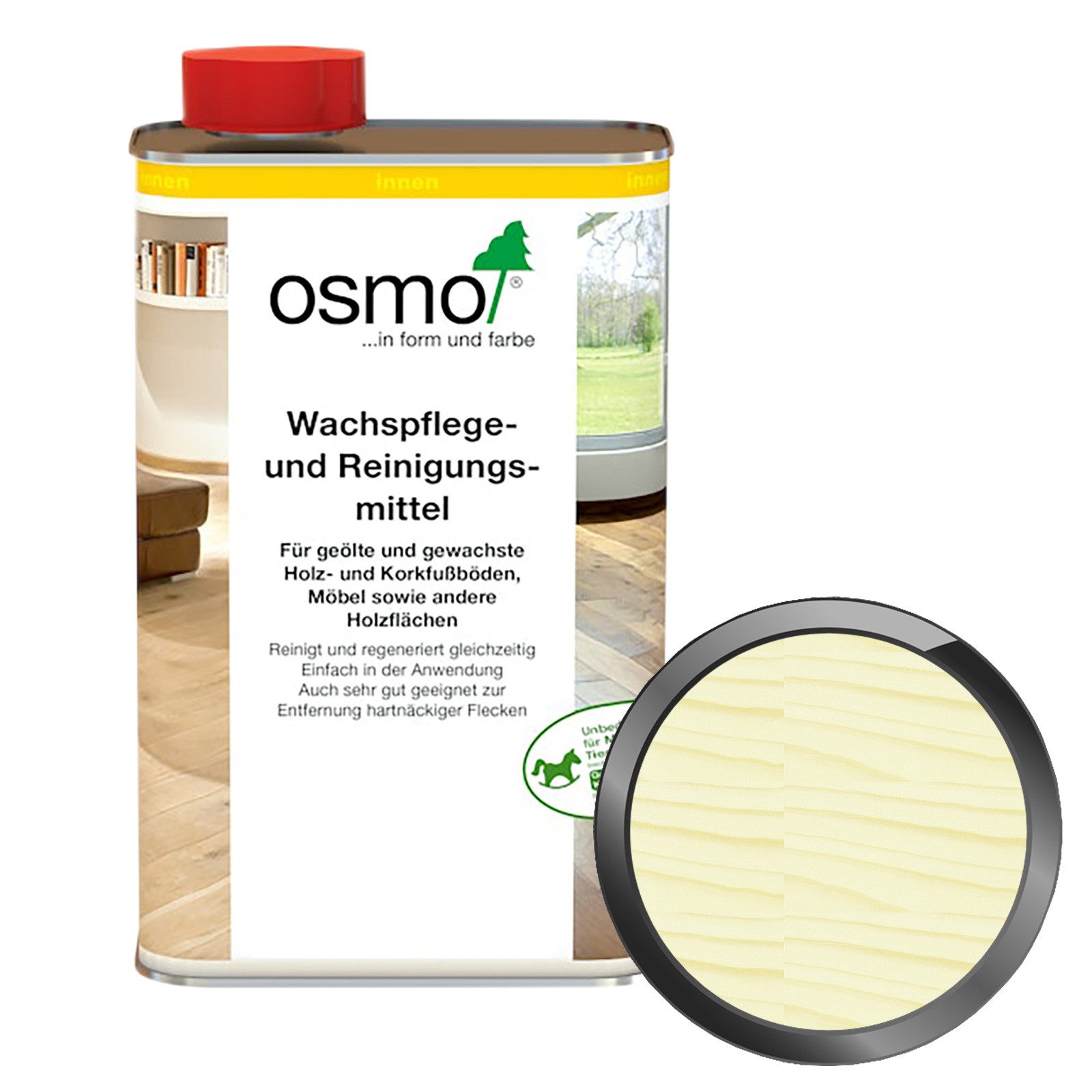 osmo Wachspflege- und Reinigungsmittel 1 LTR Holzreiniger