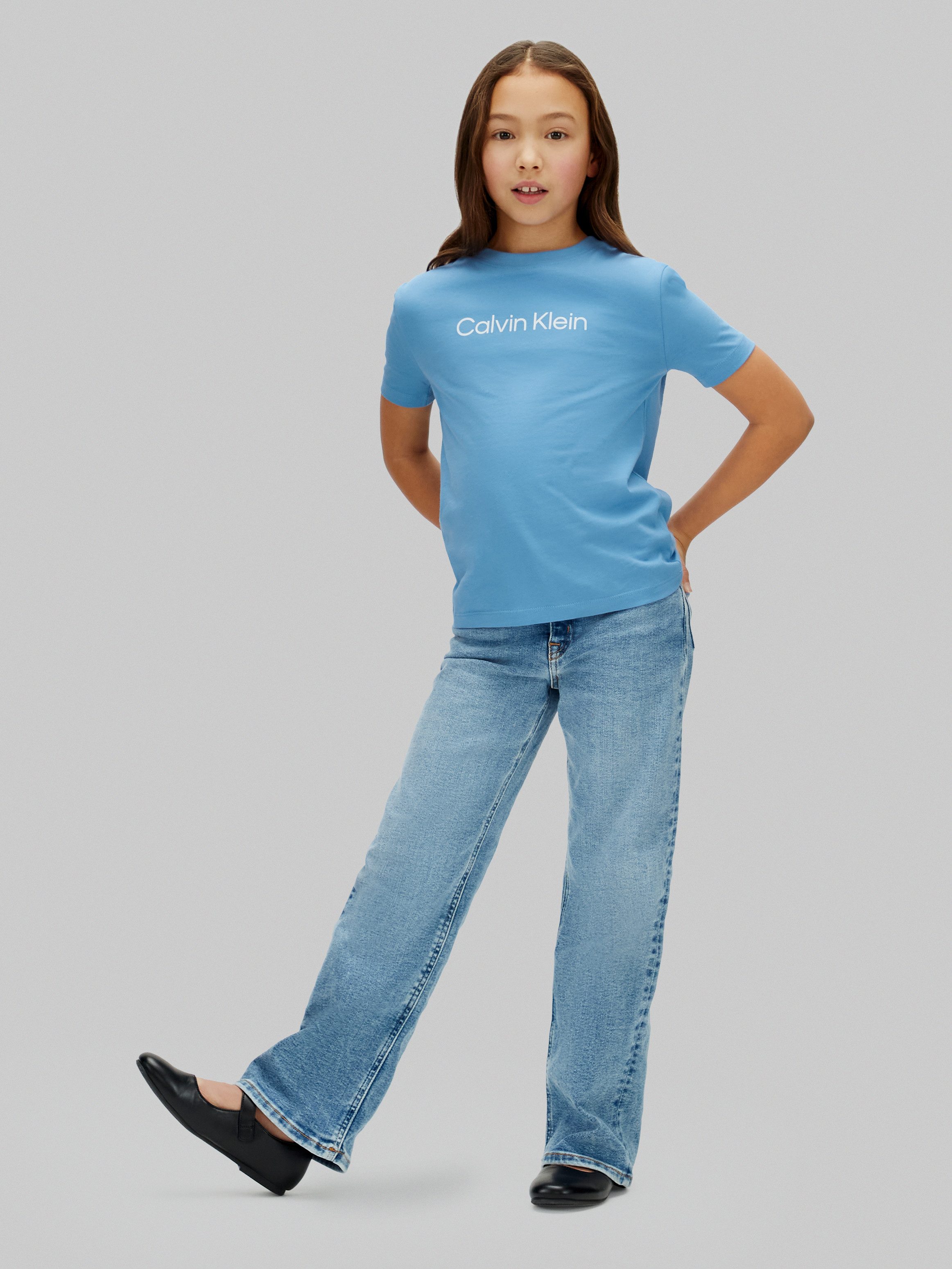 Calvin Klein Jeans T-Shirt LOGO T-SHIRT Regular fit, mit Logoschriftzug – Bild 4 von 5