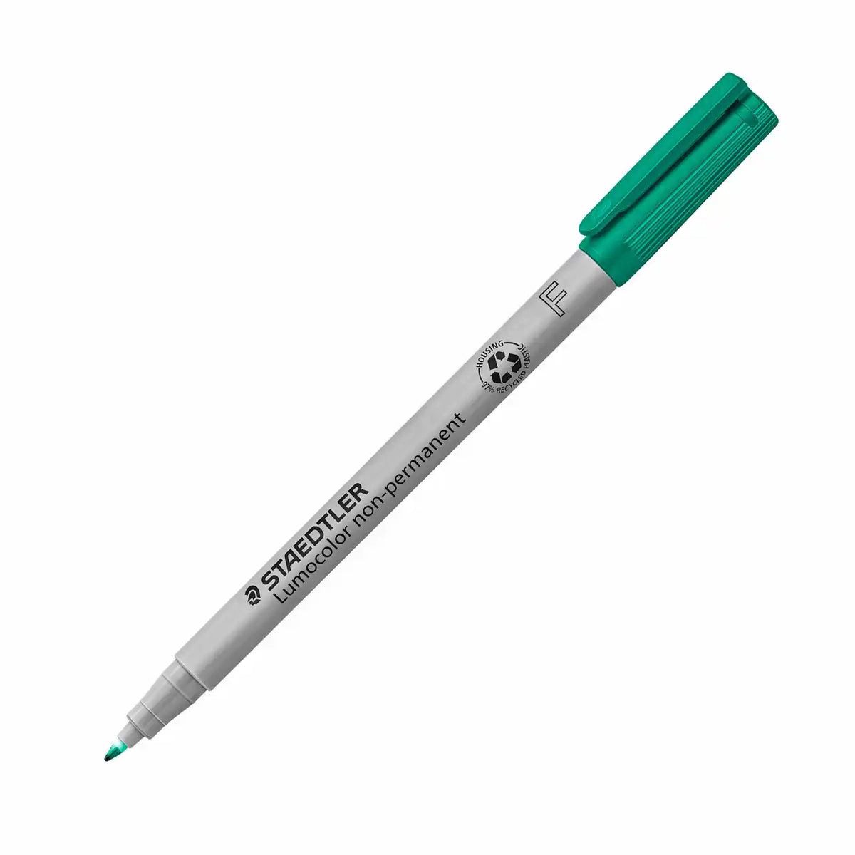 STAEDTLER Permanentmarker STAEDTLER Lumocolor Folienstift non-permanent F grün