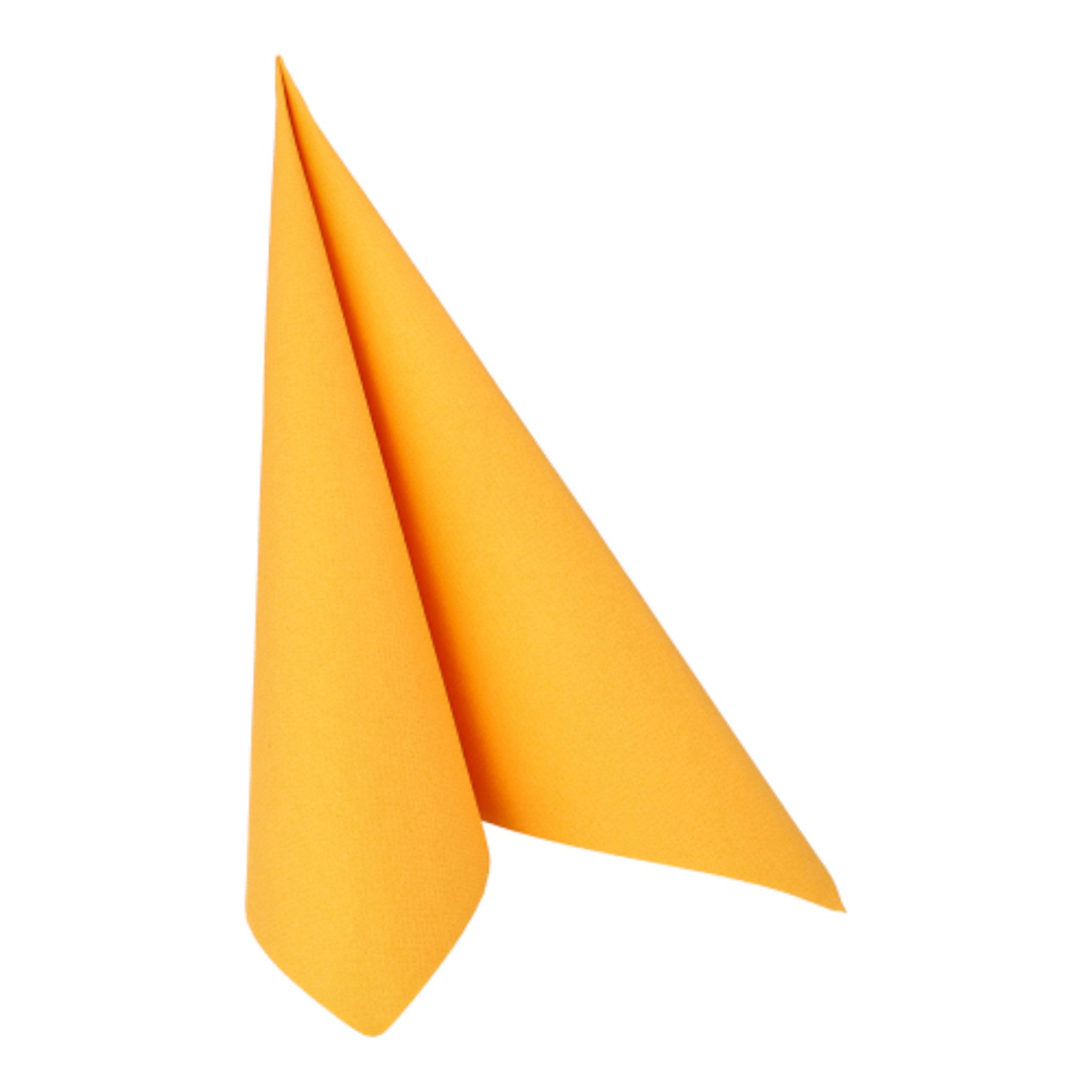 PAPSTAR Papierserviette, Servietten stoffähnlich 40x40cm Royal Collection 50 Stück Orange