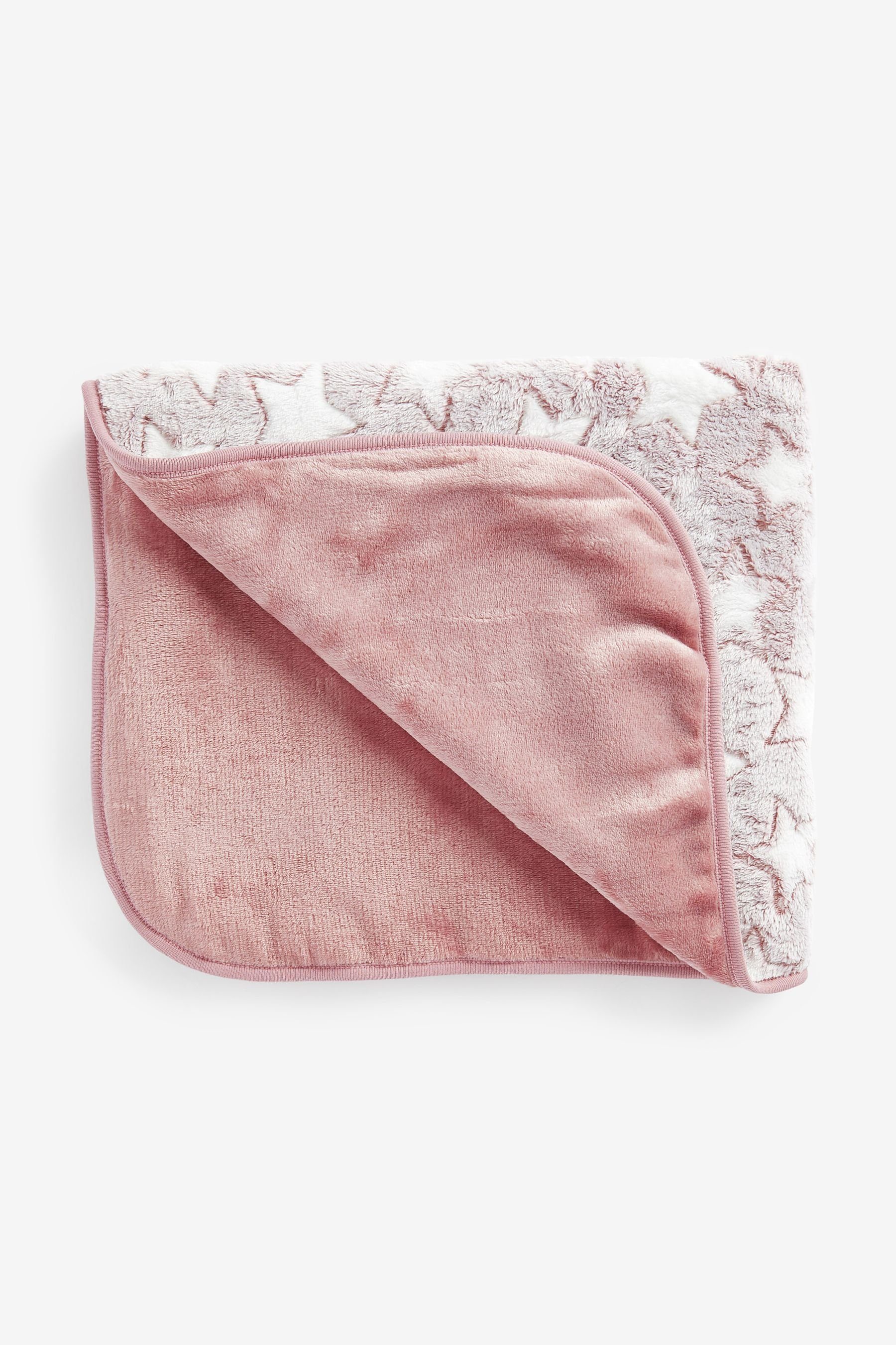 Babydecke Baby Fleece-Decke, Next Pink Star