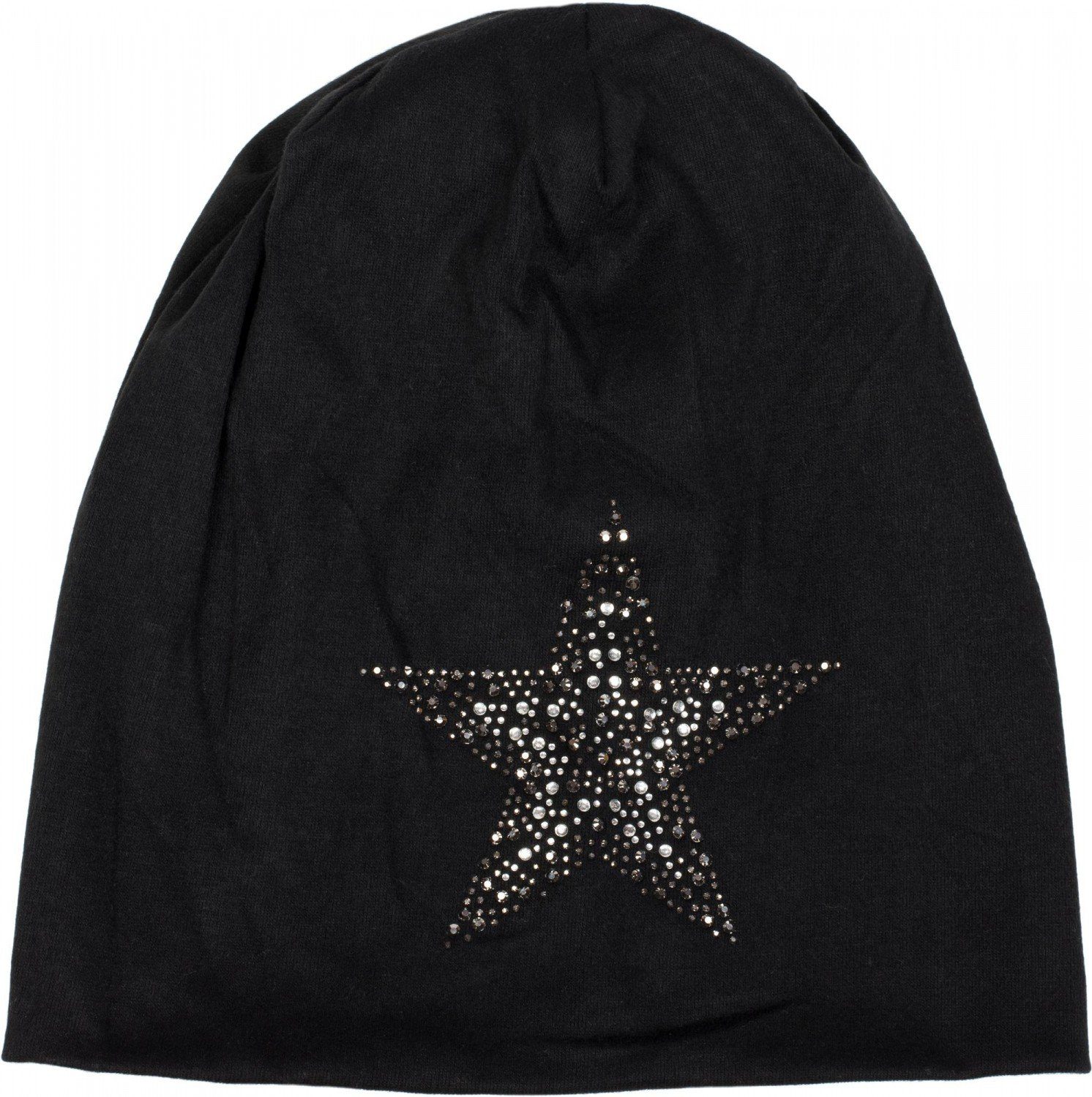 styleBREAKER Beanie Beanie Mütze mit Strass günstig online kaufen