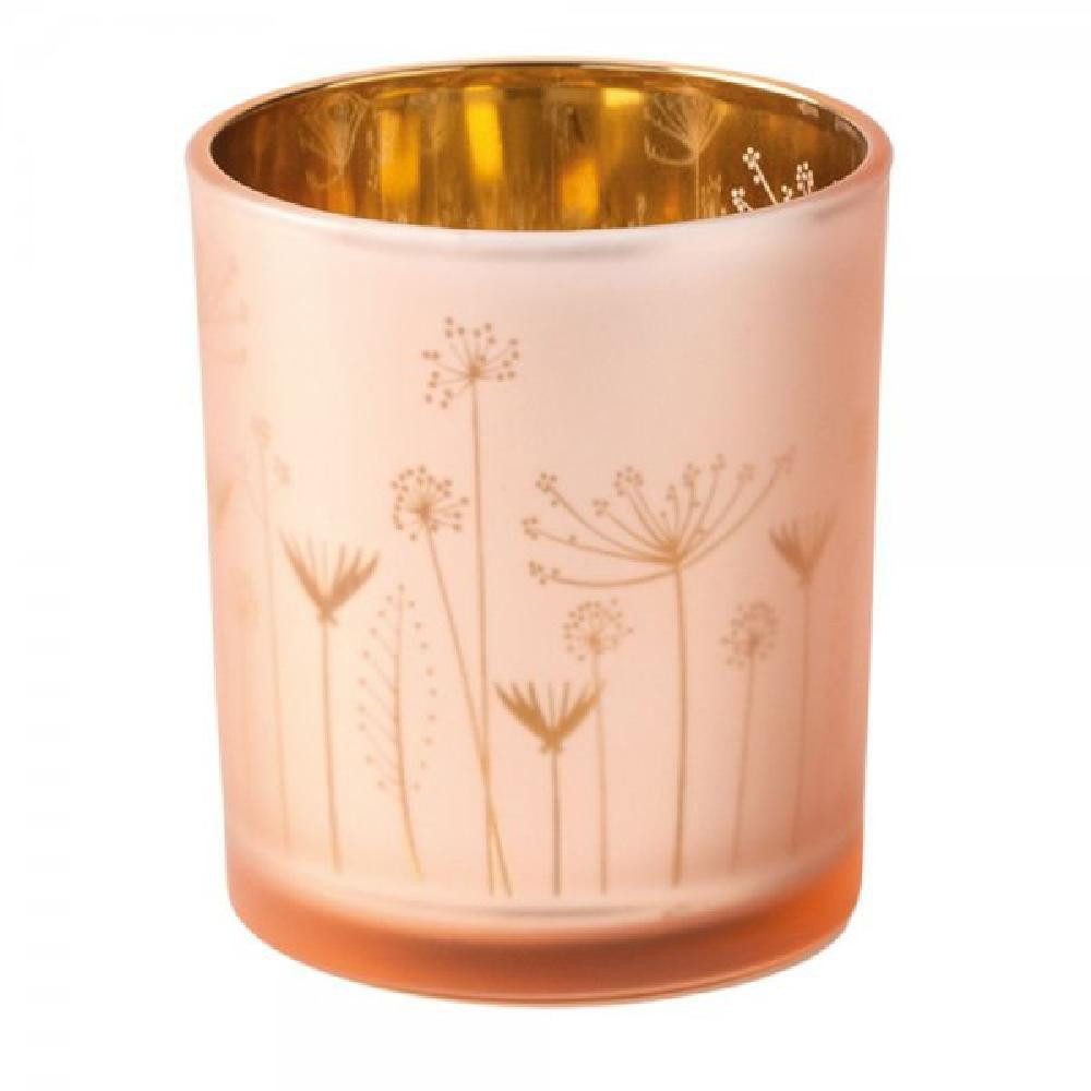 Kerzenhalter Design Teelichthalter Glanzlicht Blumenwiese (10cm)