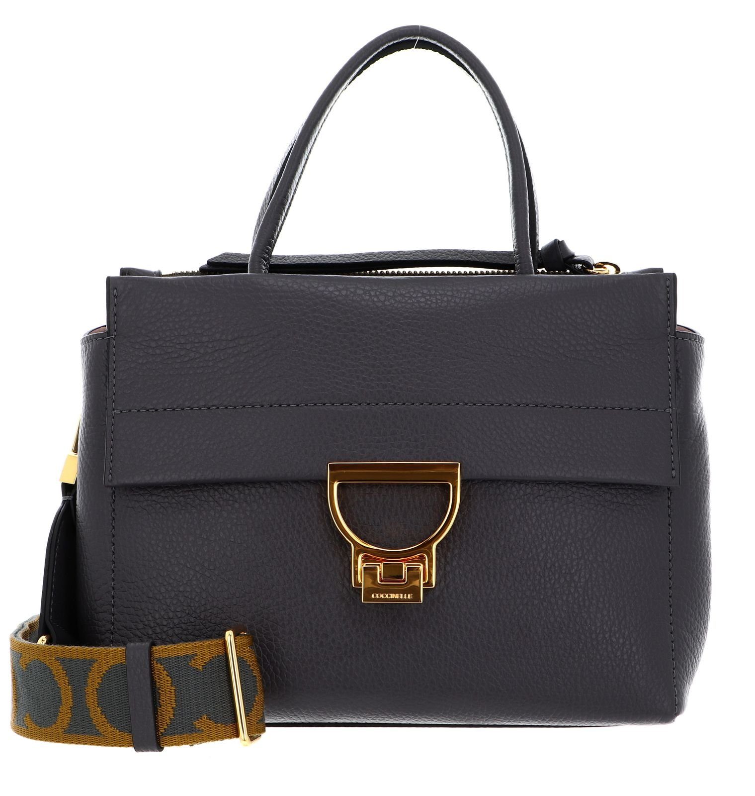 COCCINELLE Handtasche Handbag Grained Leather, aus echtem Rindsleder