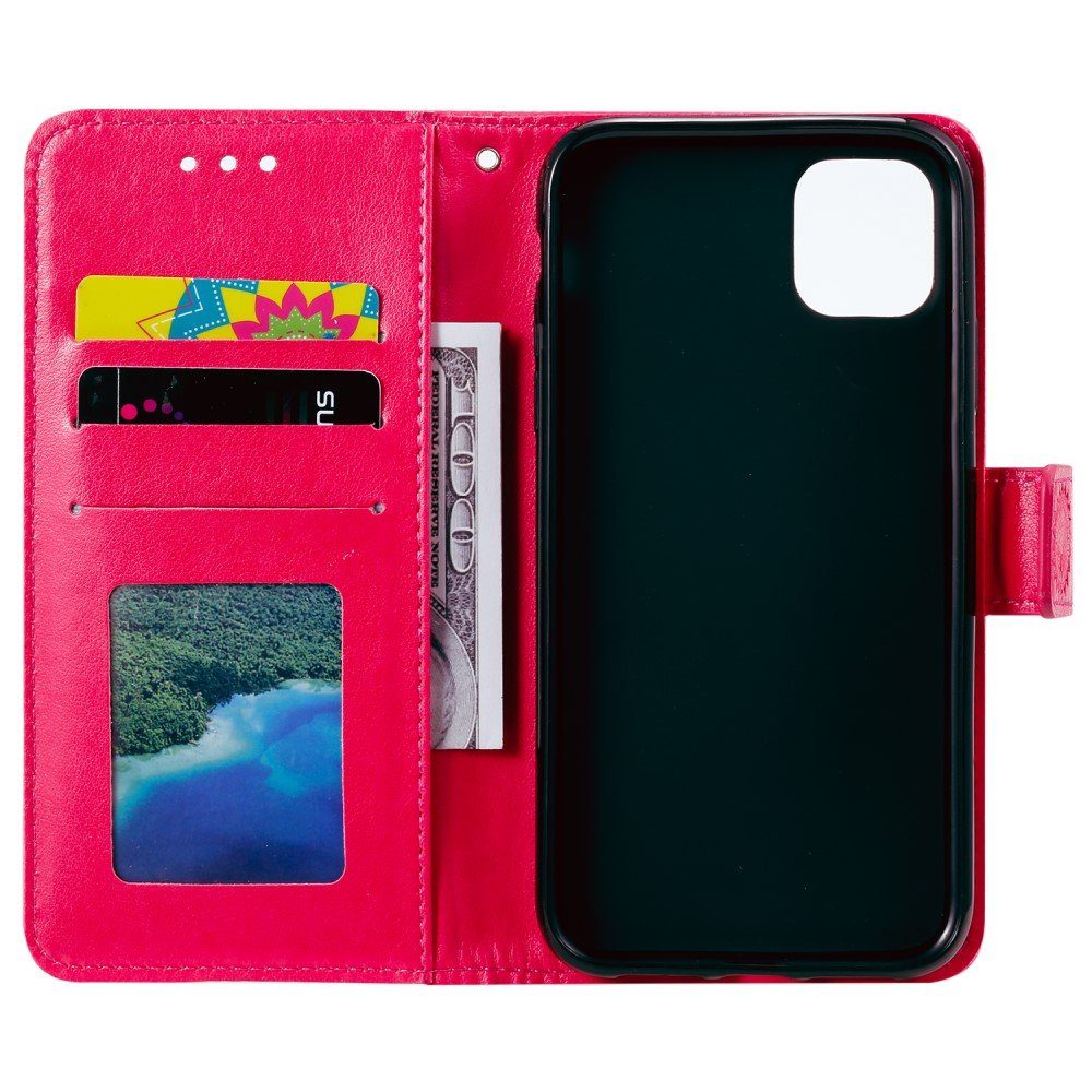 CoverKingz Handyhülle Hülle für Apple iPhone 13 Handyhülle Flip Case Cover Schutzhülle 15,2 cm (6 Zoll), Klapphülle Schutzhülle mit Kartenfach Schutztasche Motiv Mandala