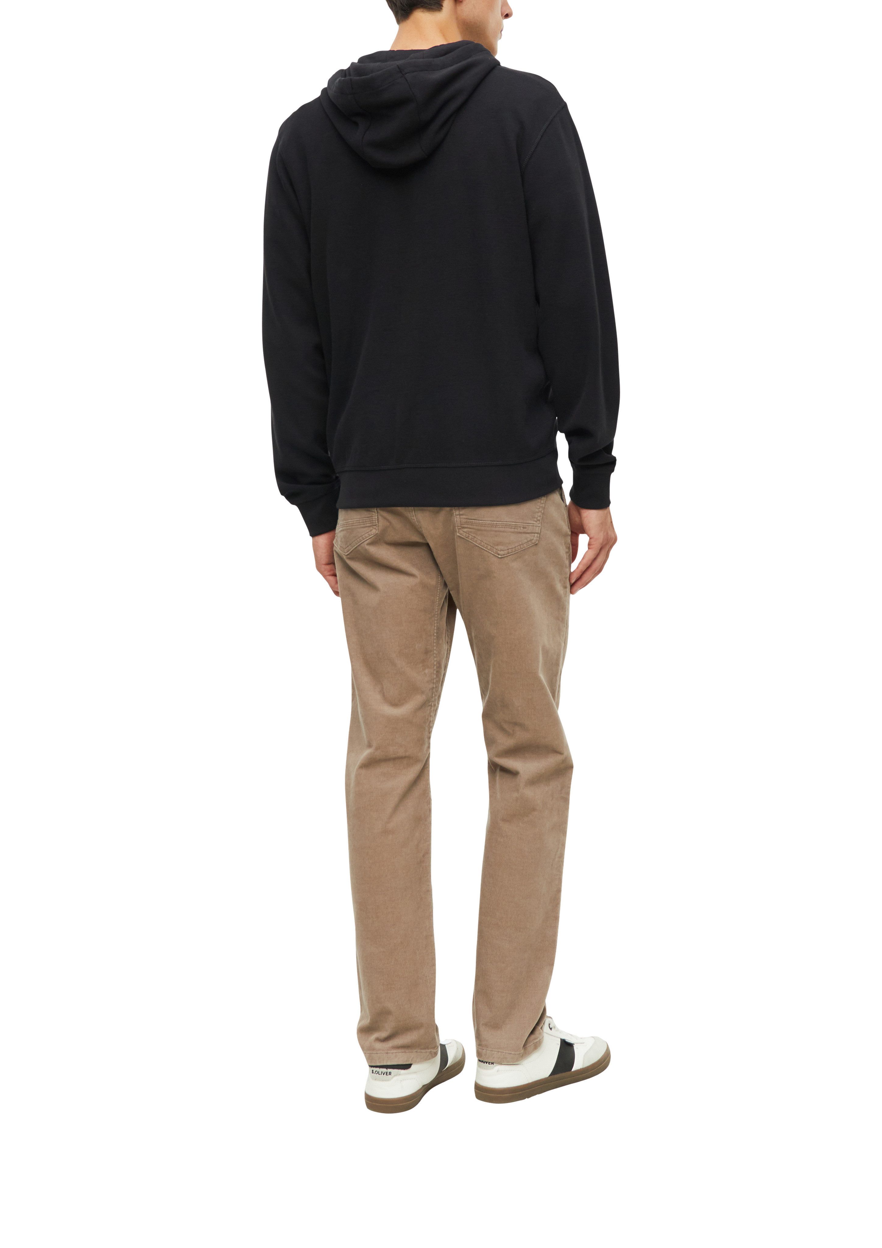 s.Oliver Kapuzensweatshirt Sweatjacke mit Kapuze – Bild 4 von 4