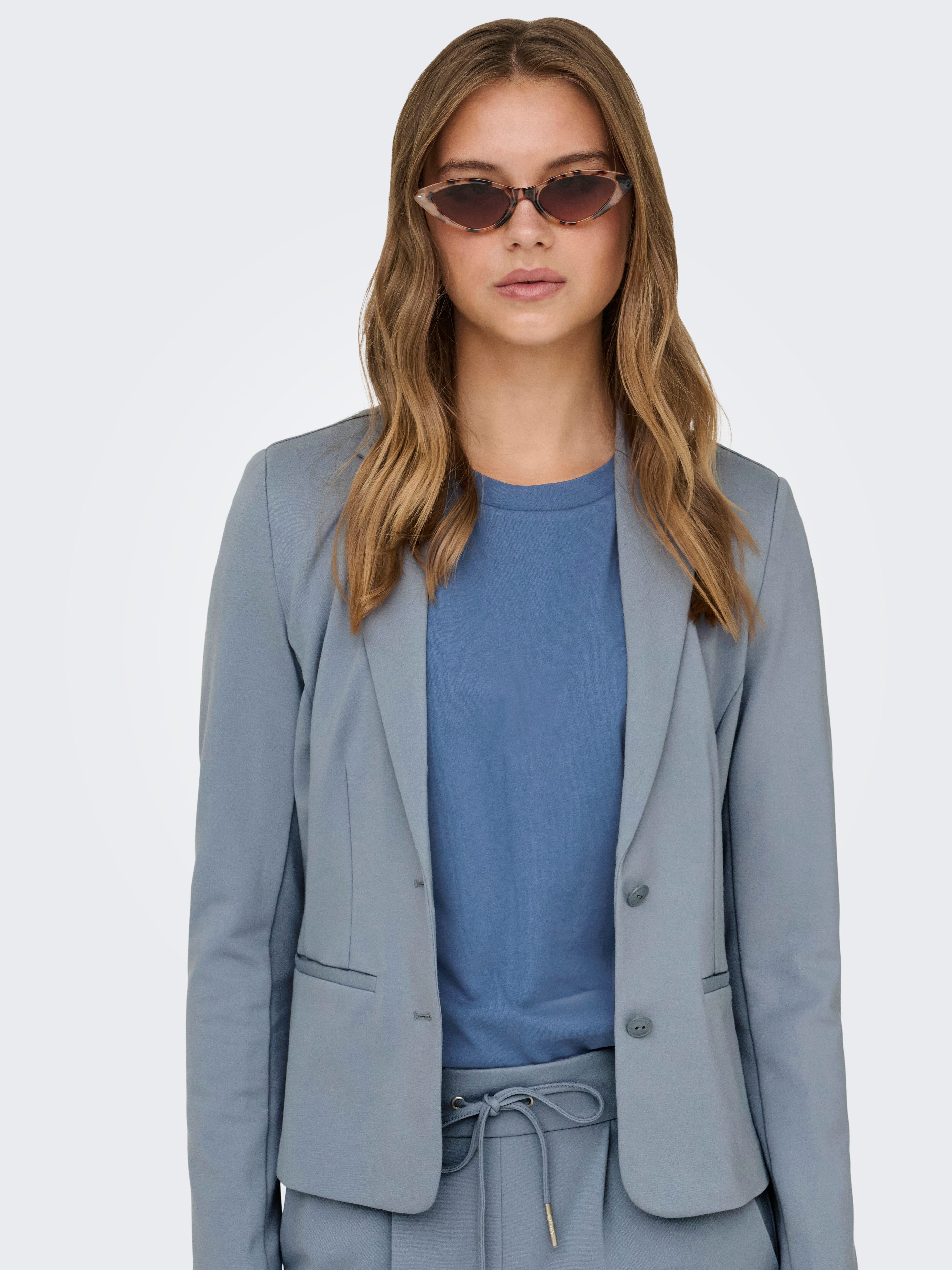 ONLY Jerseyblazer ONLPOPTRASH – 2-Knopf Blazer mit taillierter Silhouette r günstig online kaufen