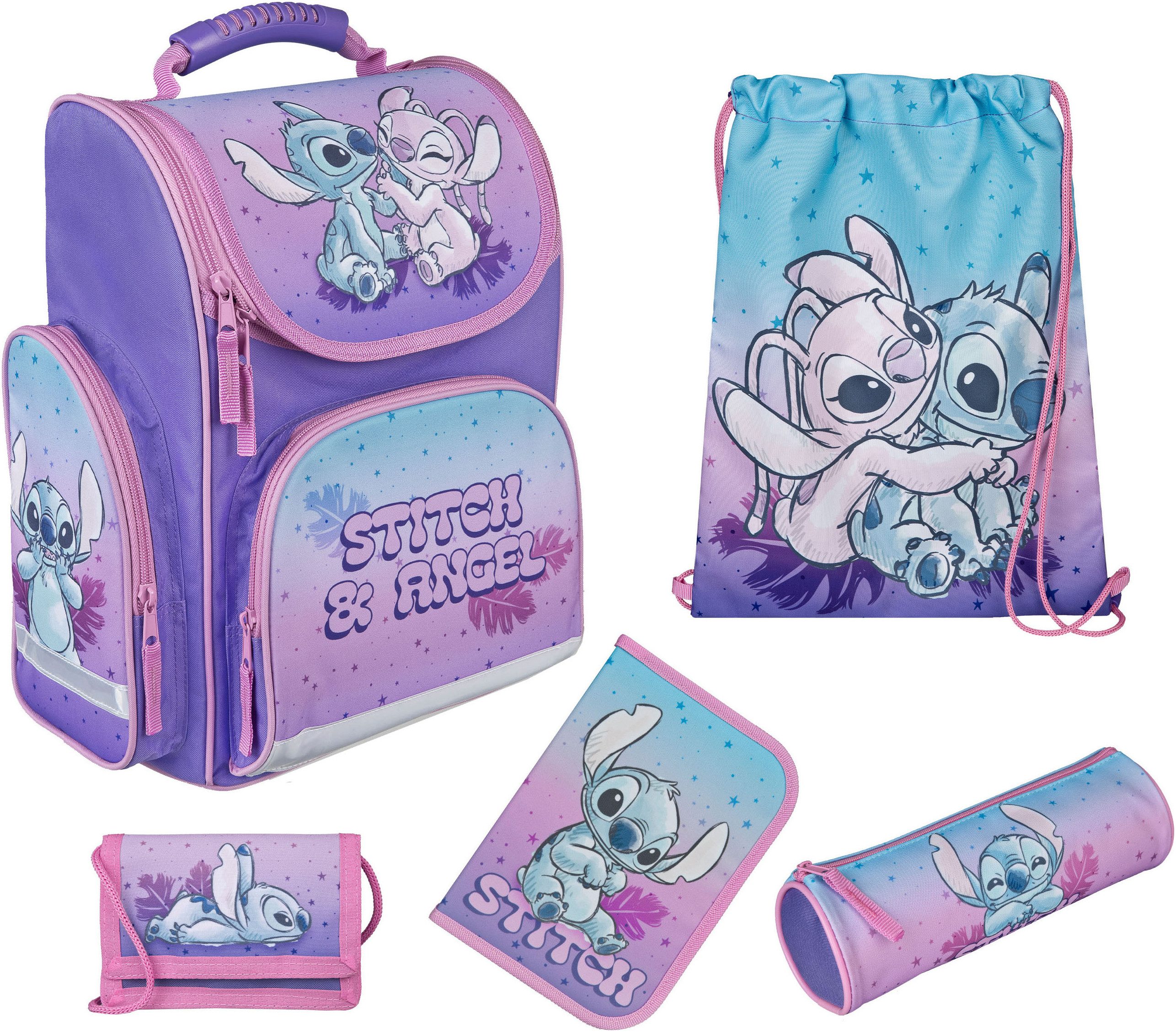 UNDERCOVER Schulranzen Clou (Set, 5-tlg)