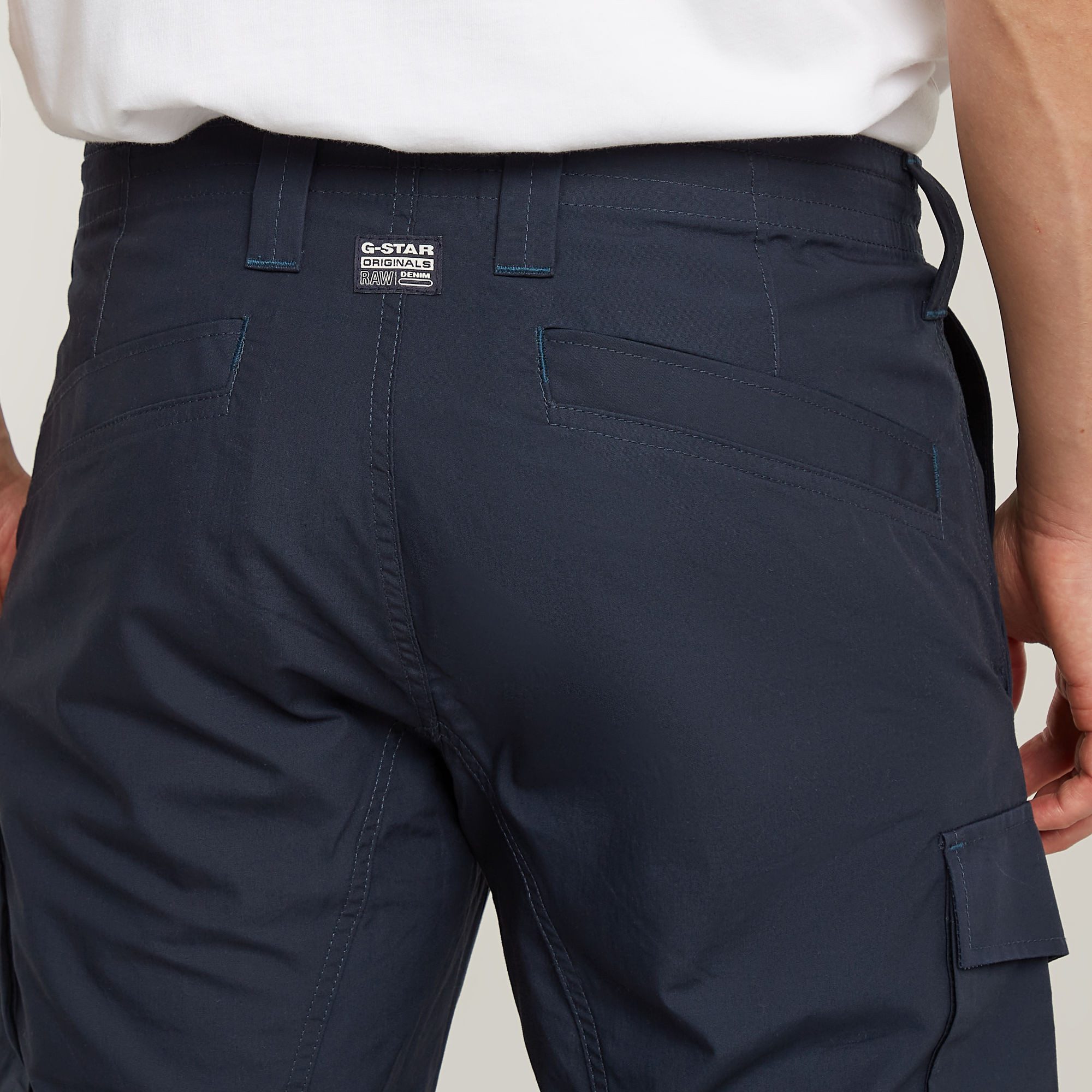 G-STAR Cargoshorts Core Regular Cargo Short mit innenliegener Kordel