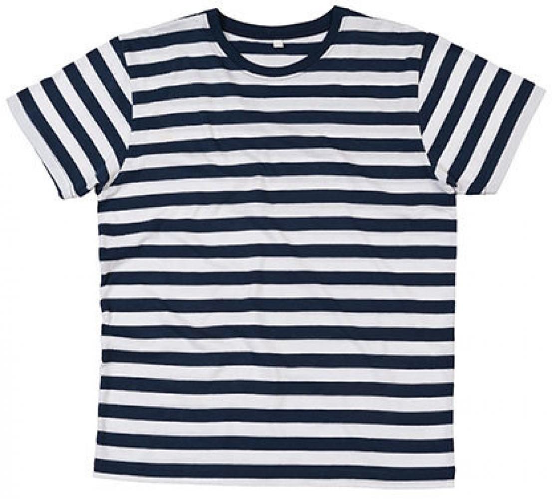Rundhalsshirt Herren T-Shirt modisch gestreift