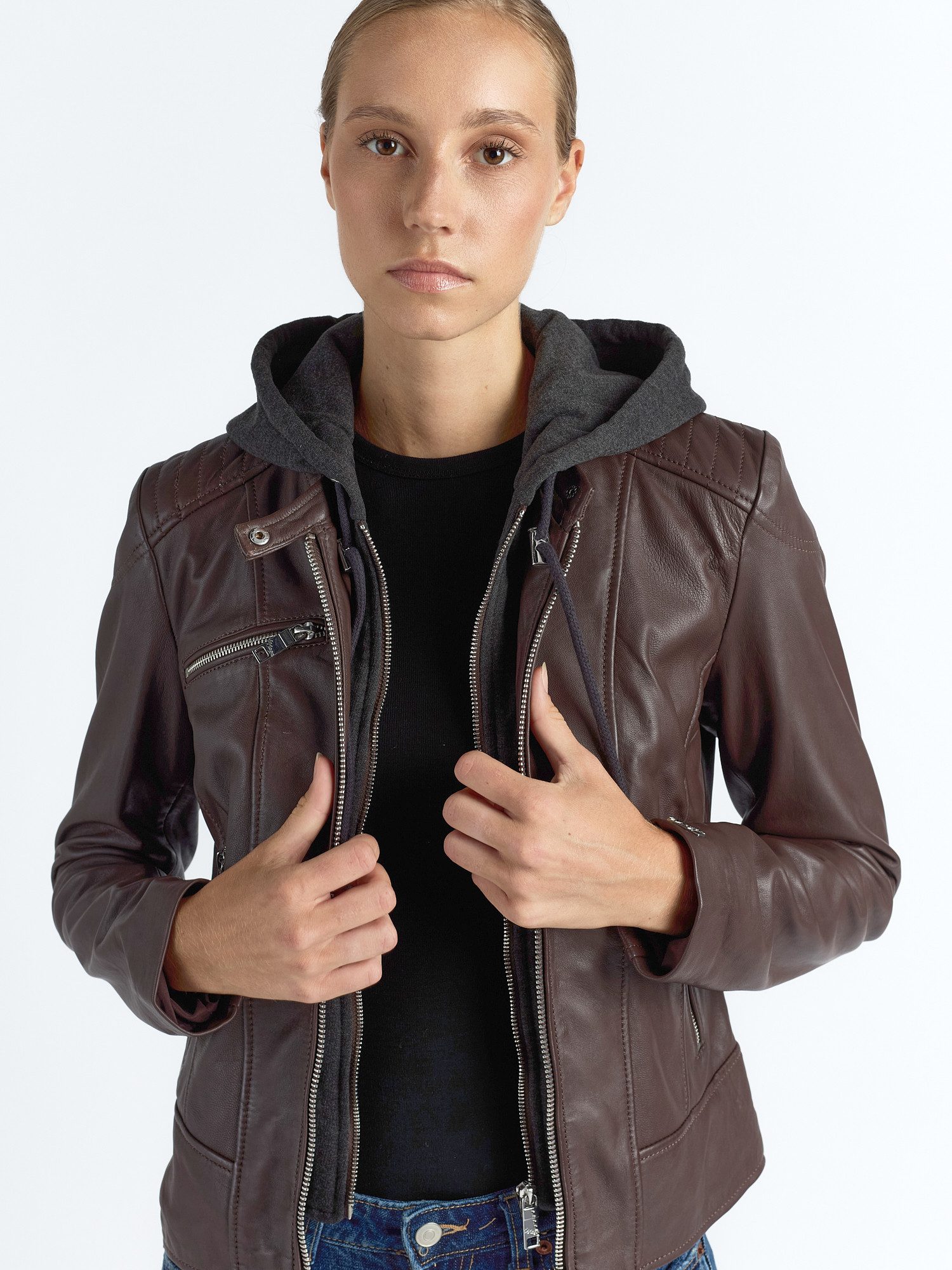 Maze Lederjacke Mico günstig online kaufen